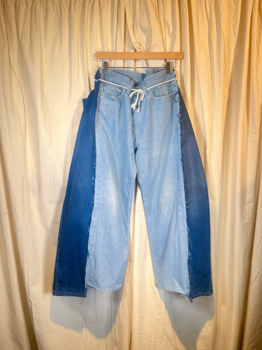 “BIG” ARTISANAL DENIM TROUSERS