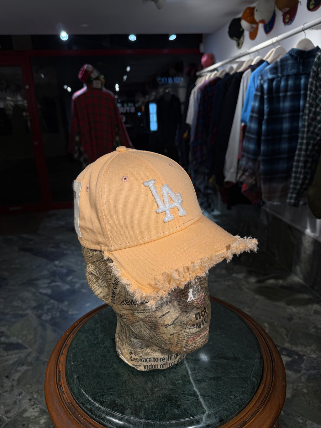 ARTISANAL CURVED BRIM CAP (Adjustable)