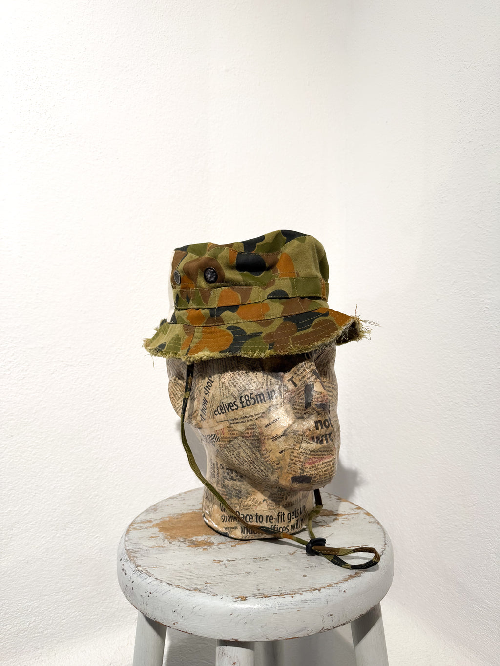 ARTISANAL CAMO BUCKET HAT