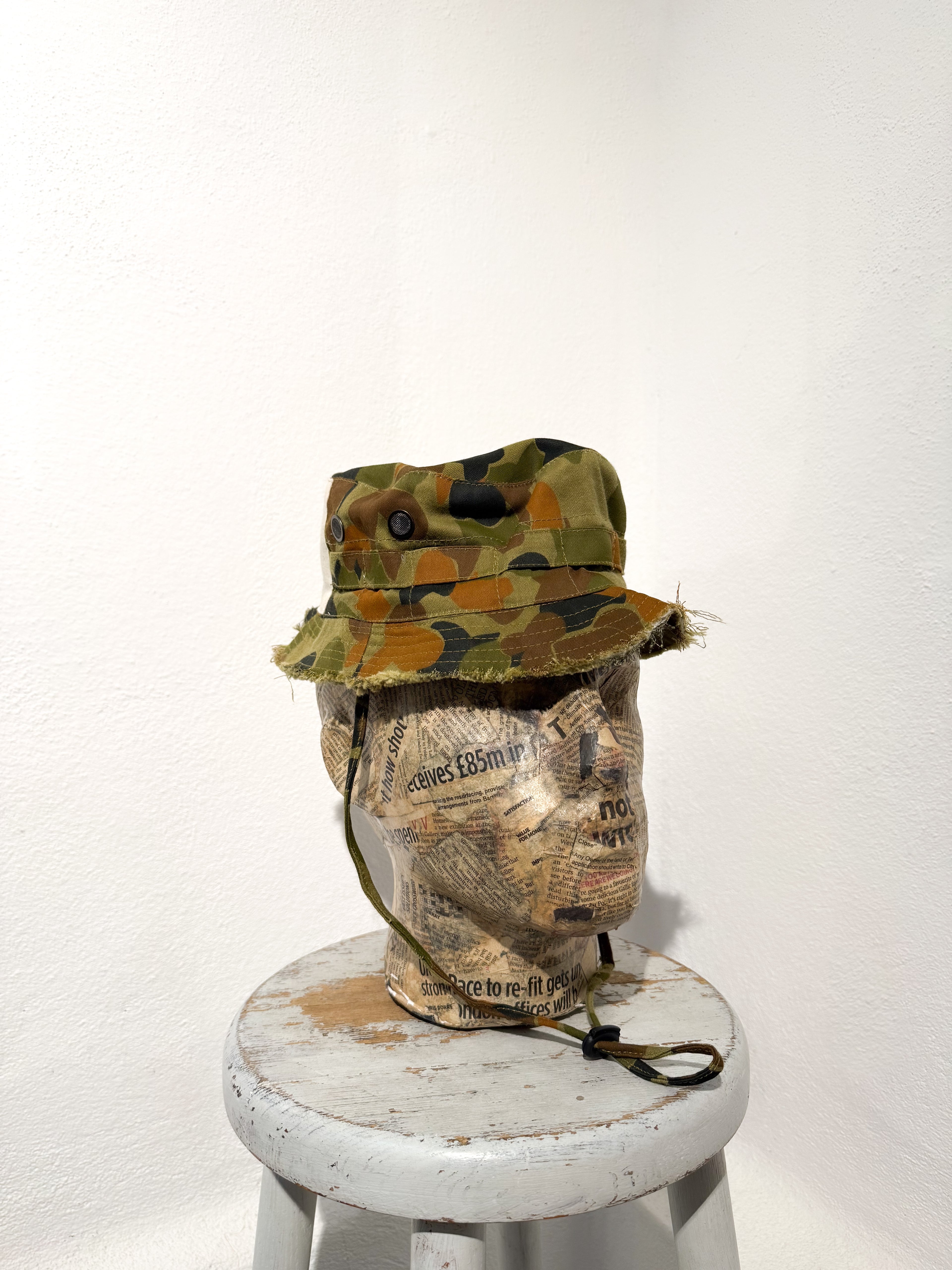 ARTISANAL CAMO BUCKET HAT