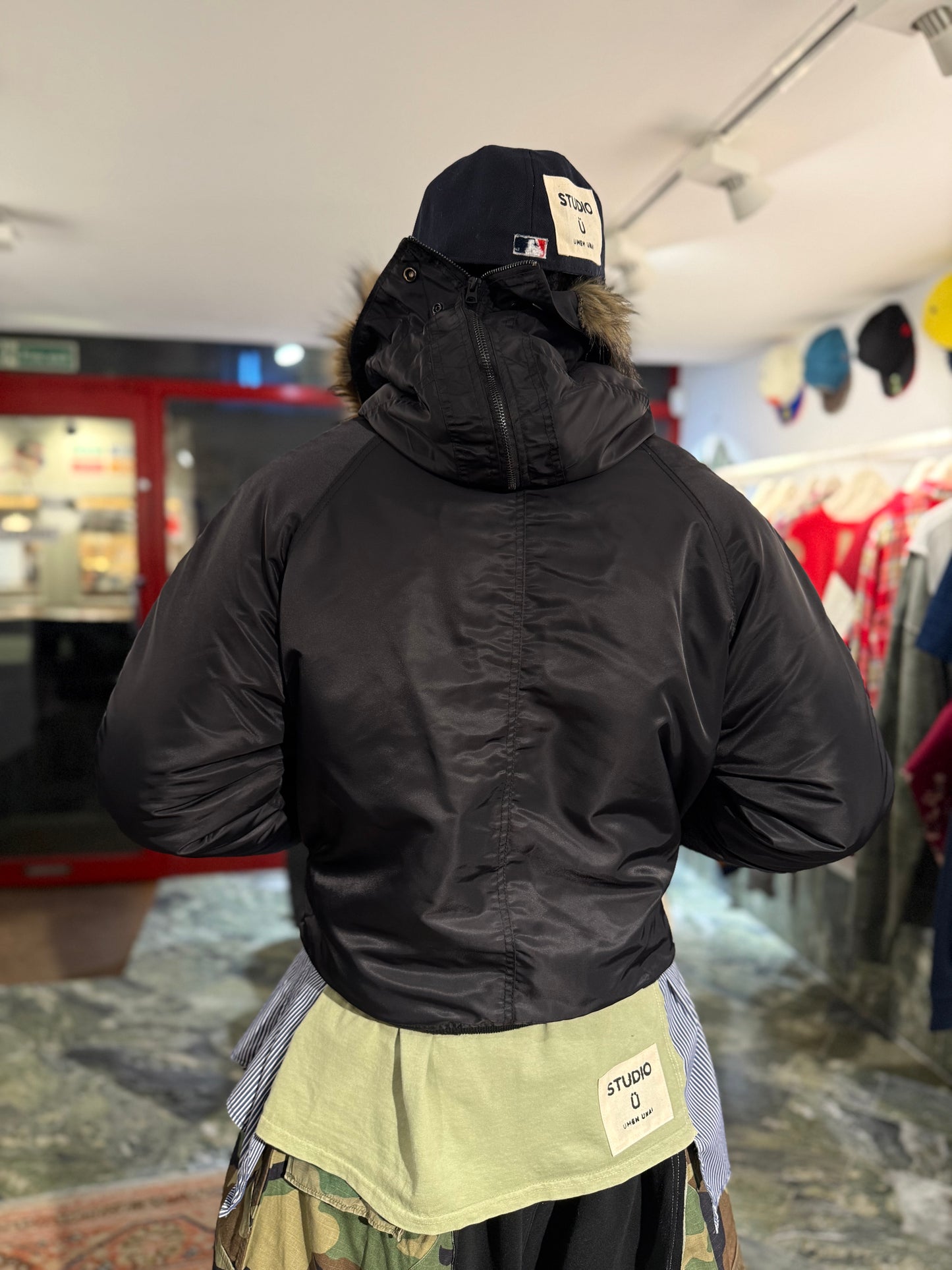 DECONSTRUCTED FLIGHT JACKET