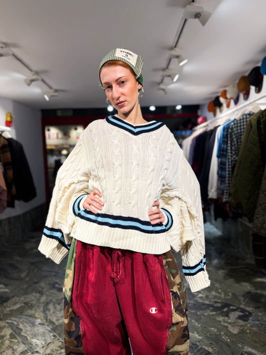 ARTISANAL CRICKET JUMPER