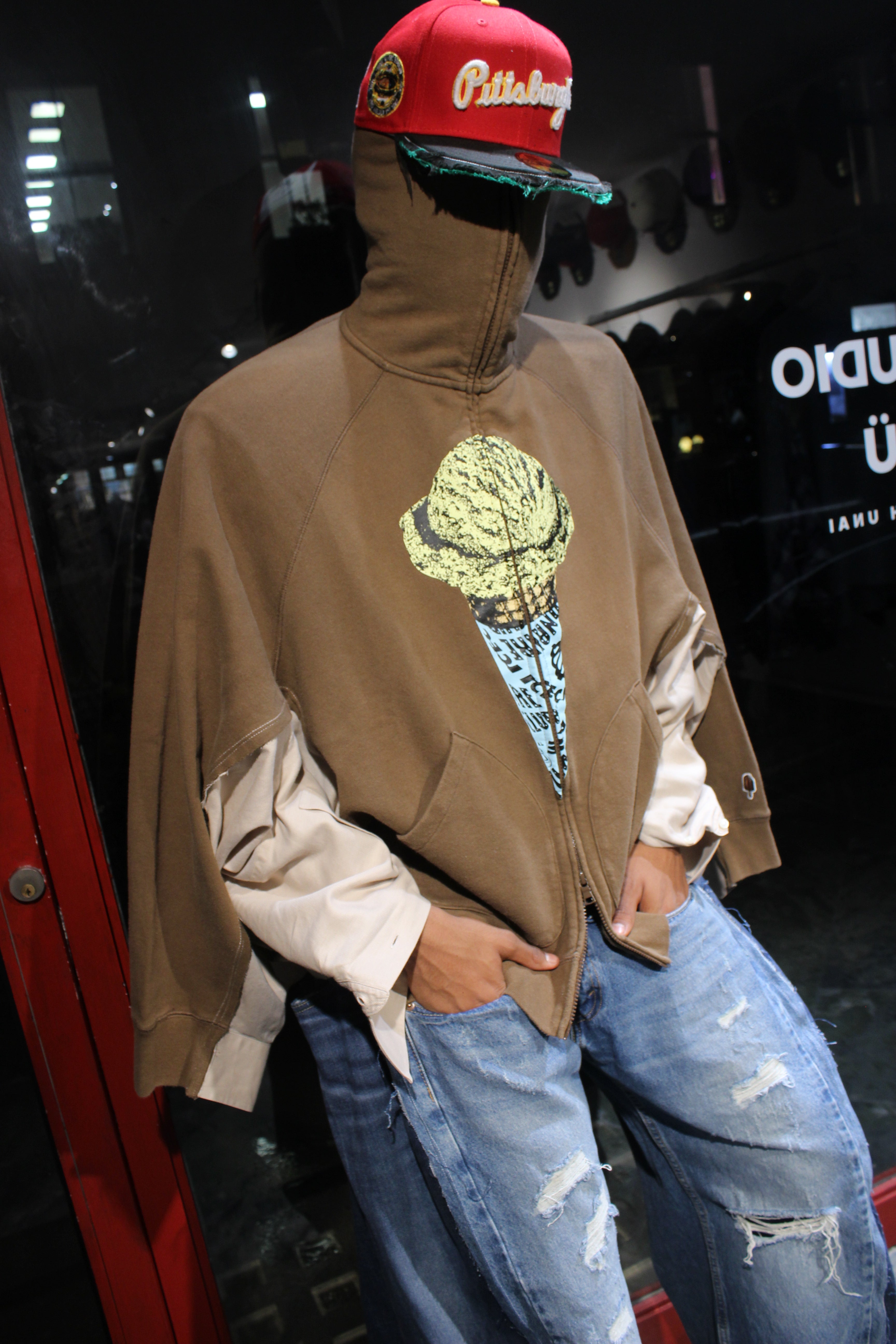 ARTISANAL ZIP HOODIE