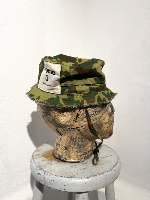 ARTISANAL CAMO BUCKET HAT