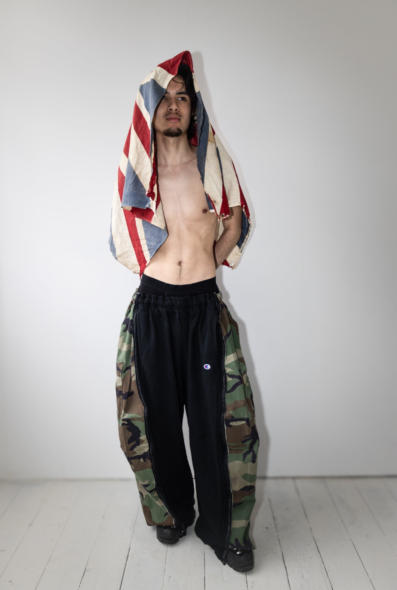 ARTISANAL MILITARY X SWEAT HYBRID TROUSERS