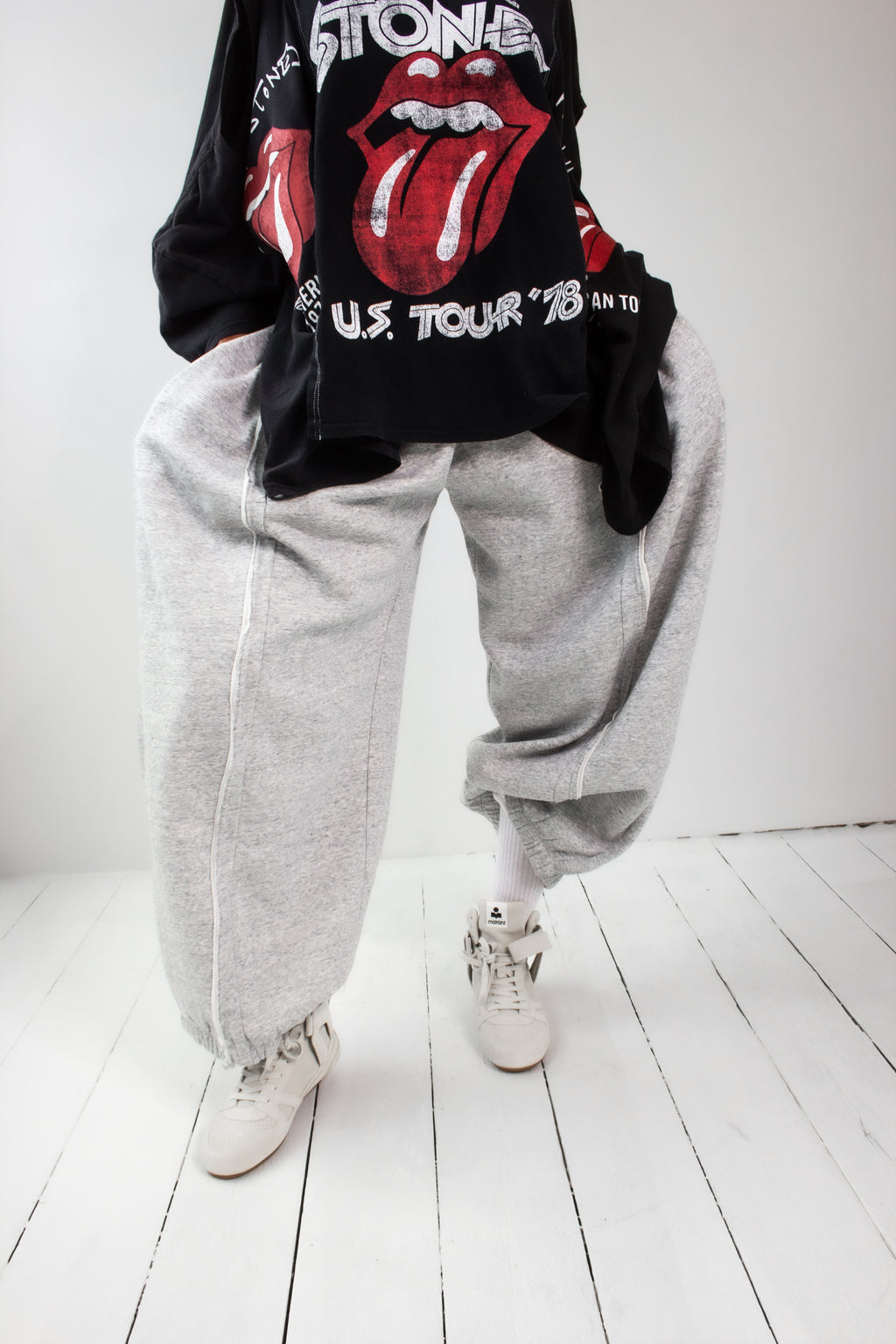 ARTISANAL DOUBLE SWEATPANTS