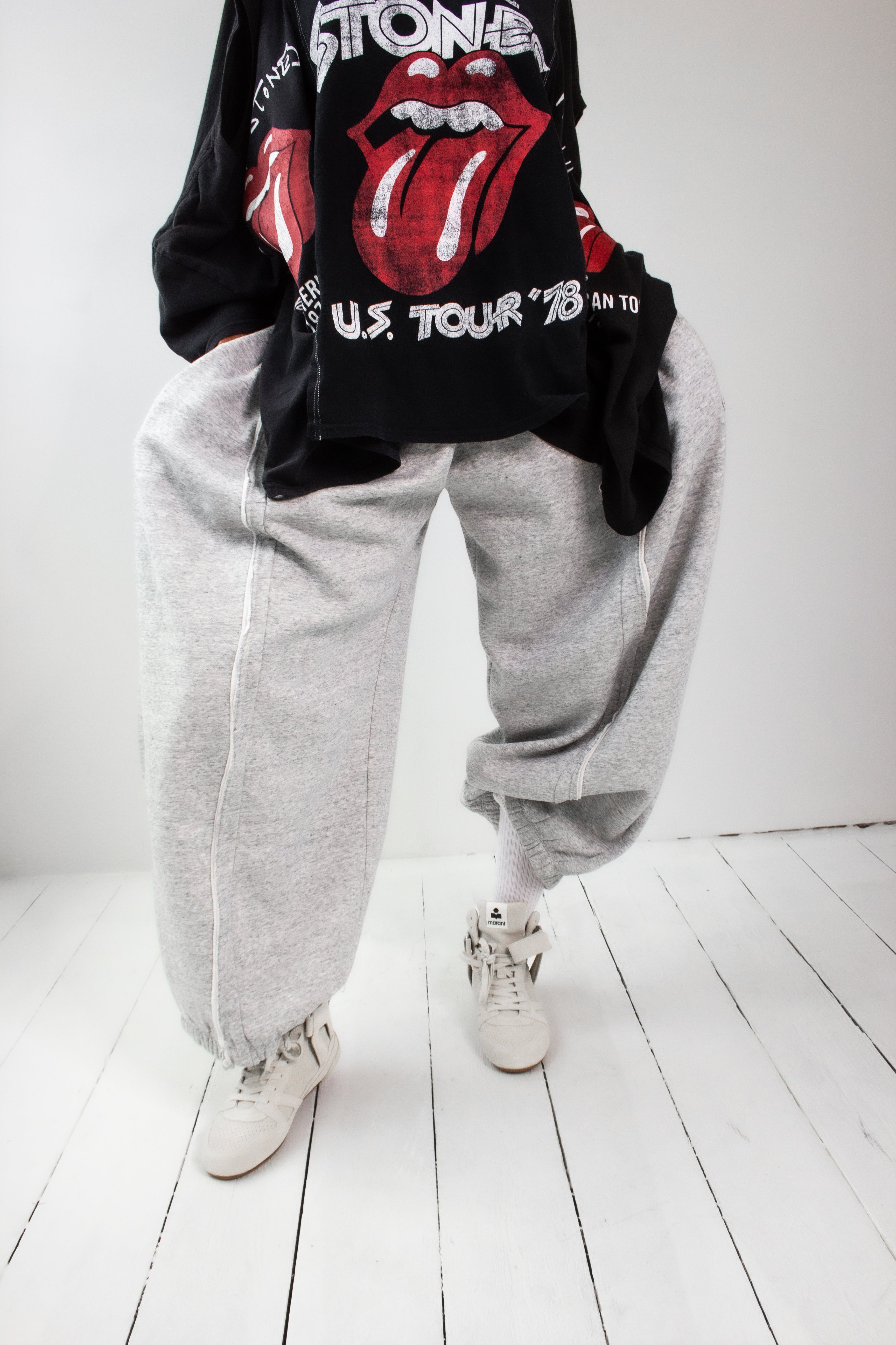 ARTISANAL DOUBLE SWEATPANTS