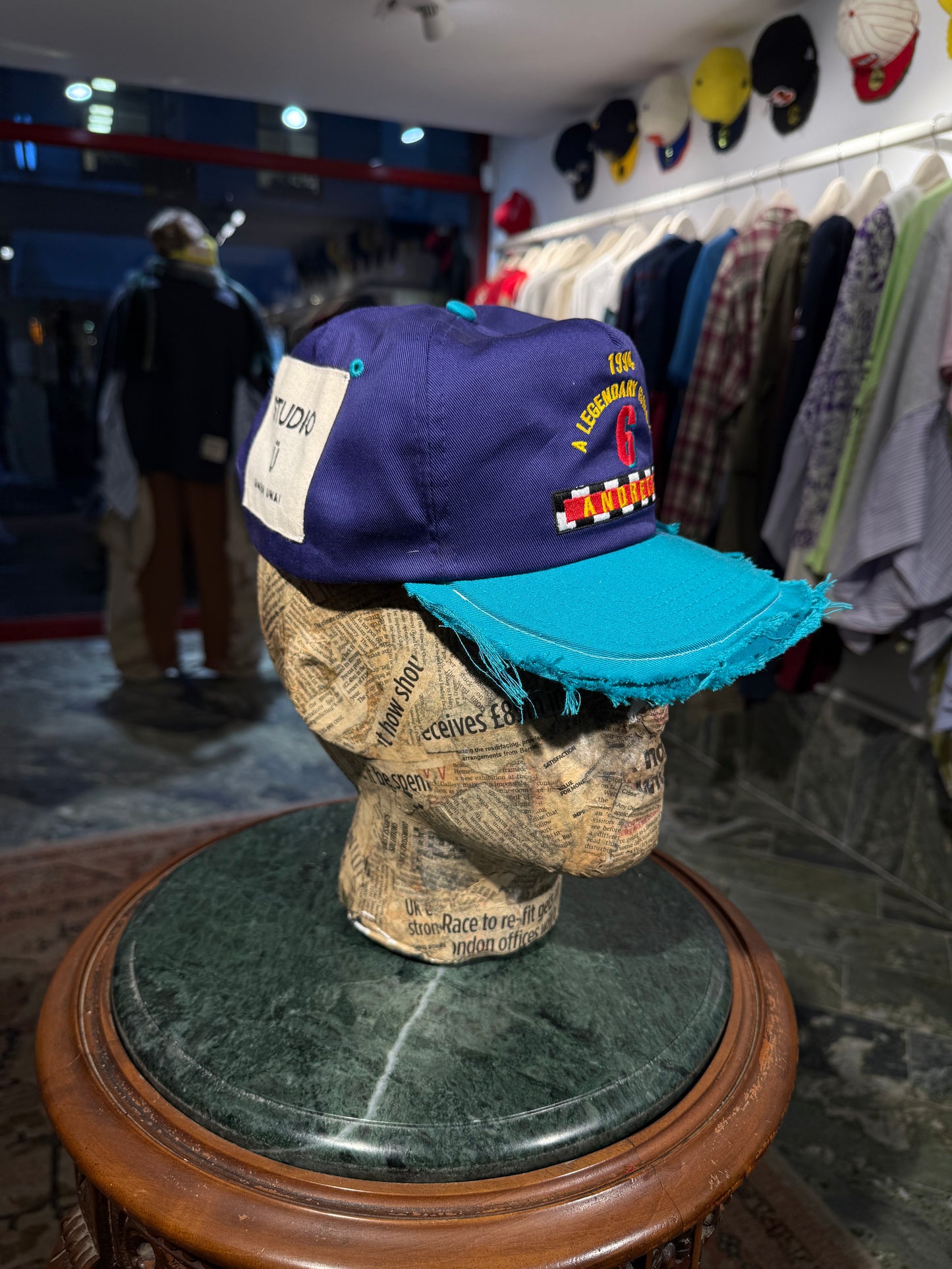 ARTISANAL CURVED BRIM CAP (Adjustable)