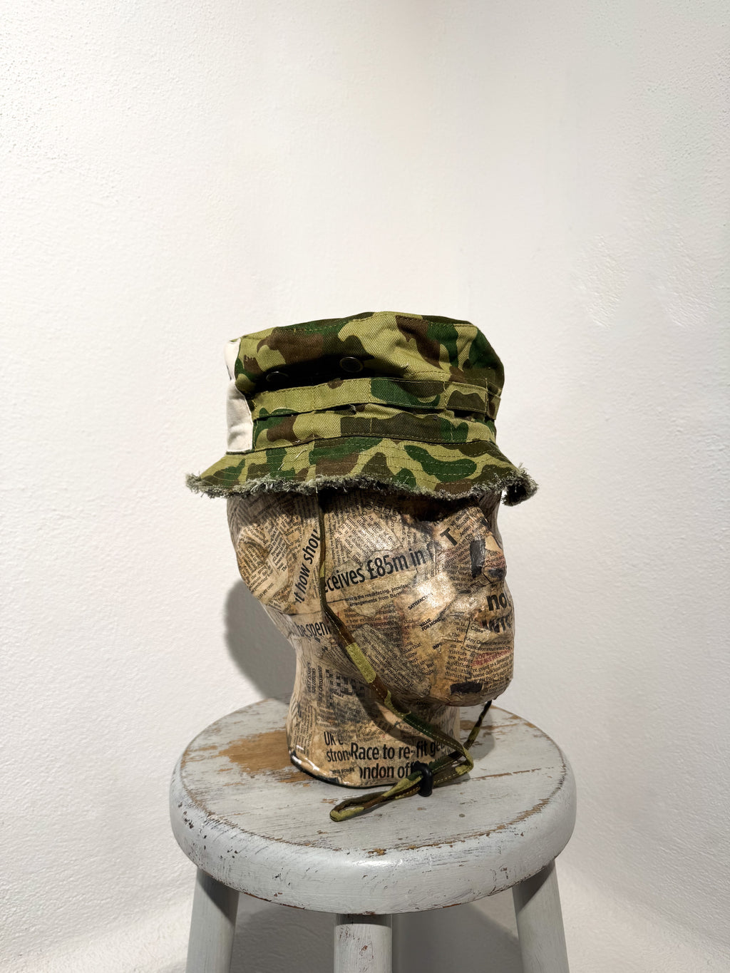 ARTISANAL CAMO BUCKET HAT