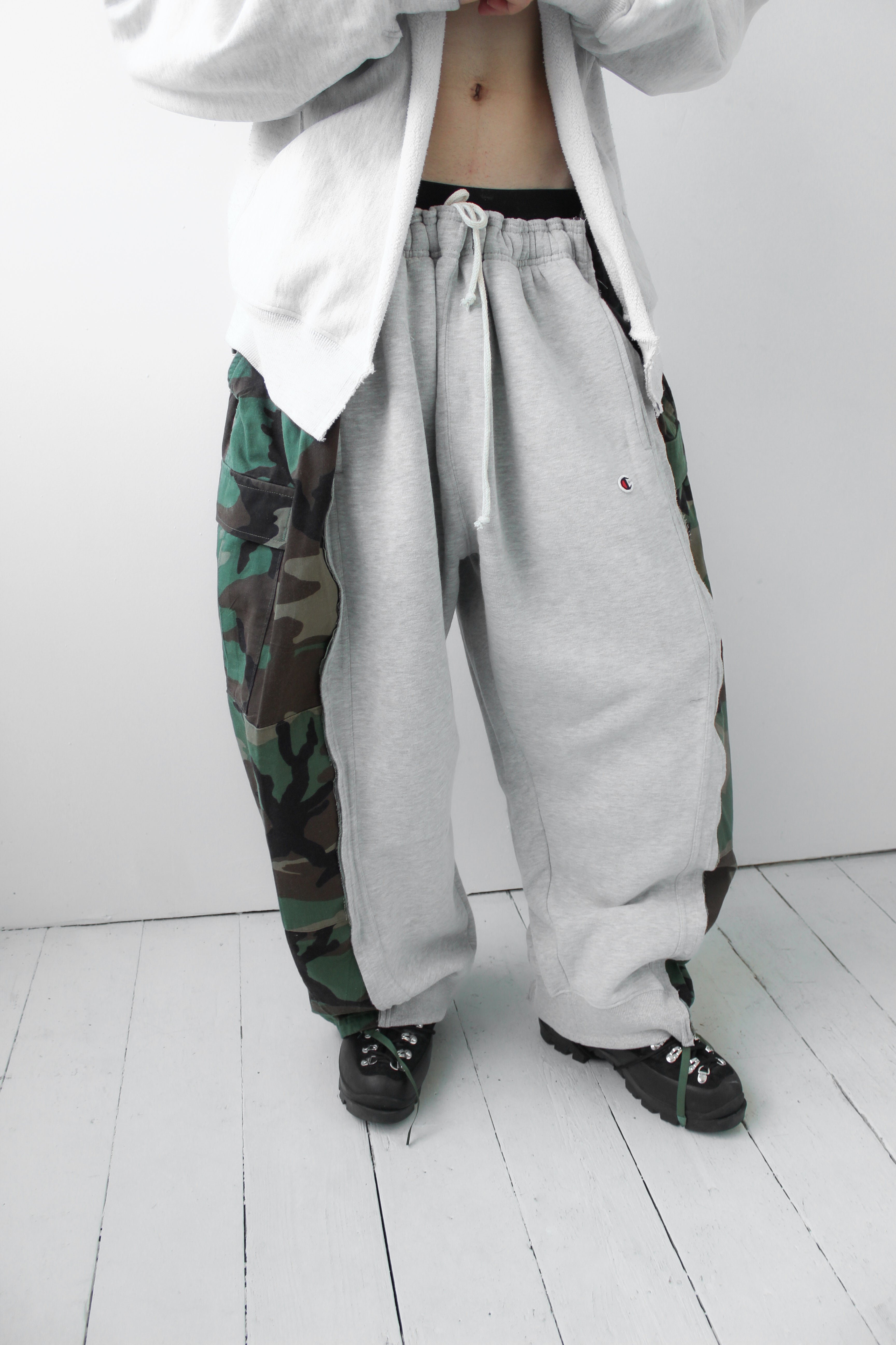 ARTISANAL MILITARY X SWEAT HYBRID TROUSERS