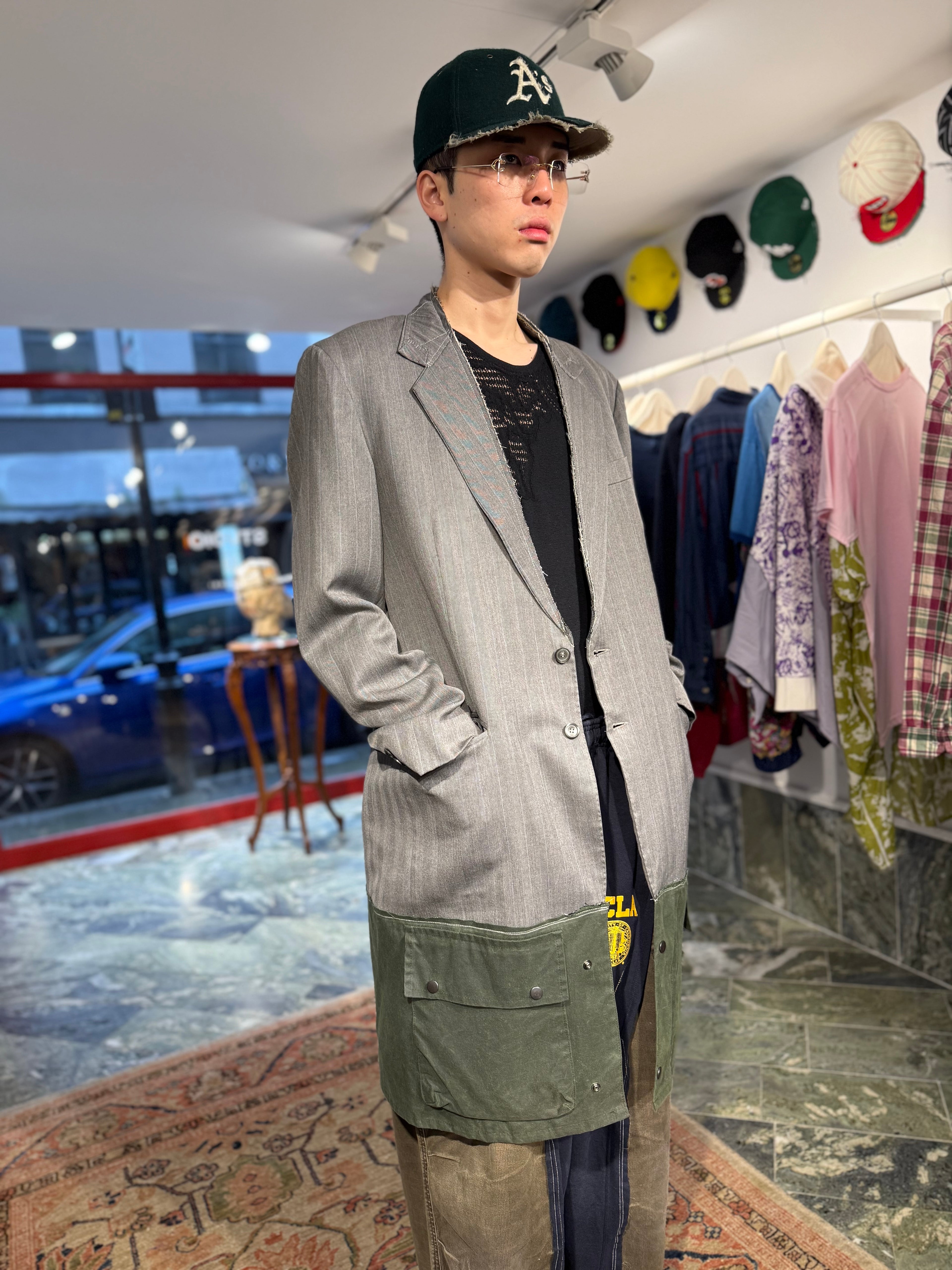 EXTENDED BLAZER LONG JACKET