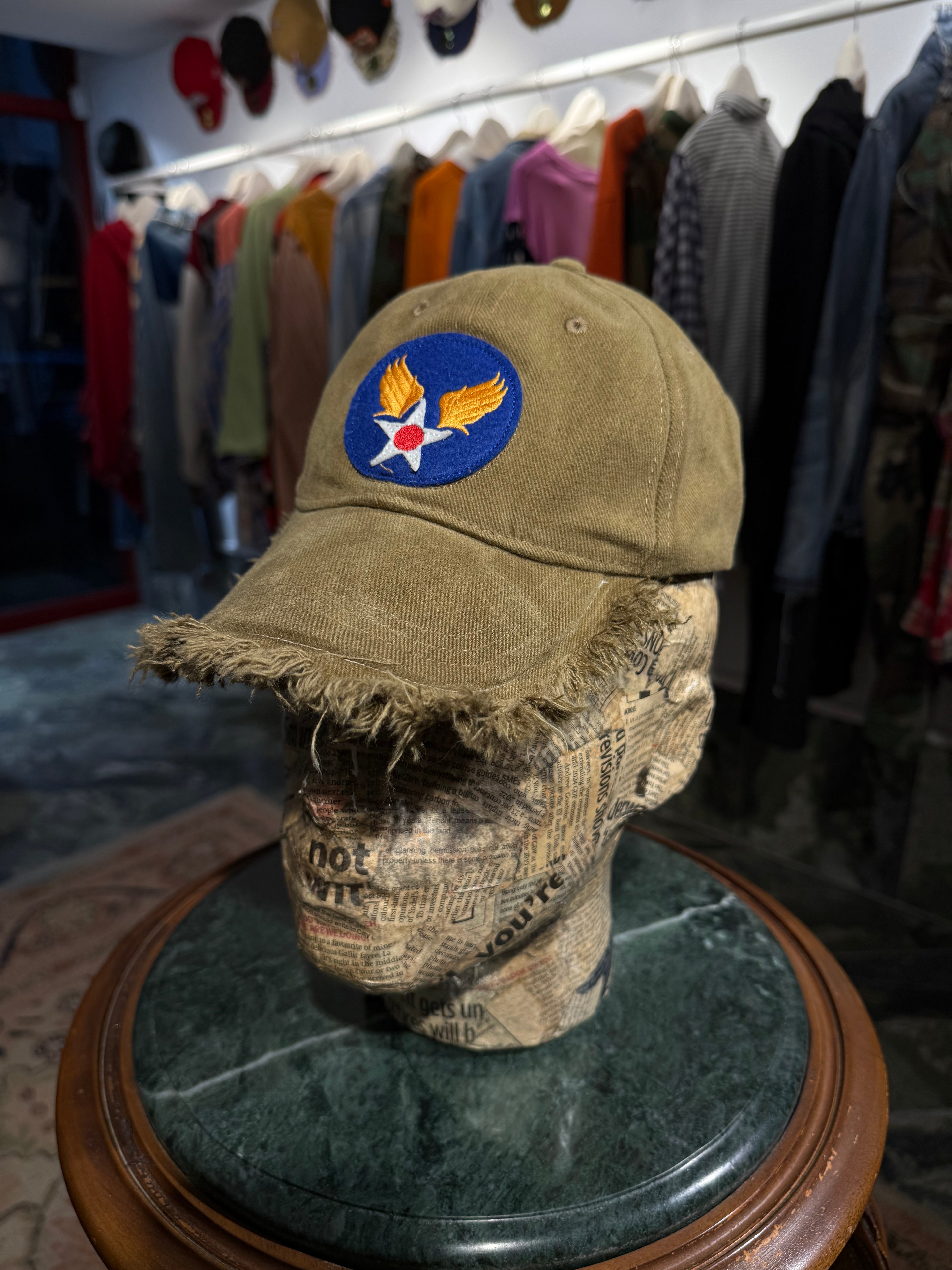 ARTISANAL CURVED BRIM CAP (Adjustable)