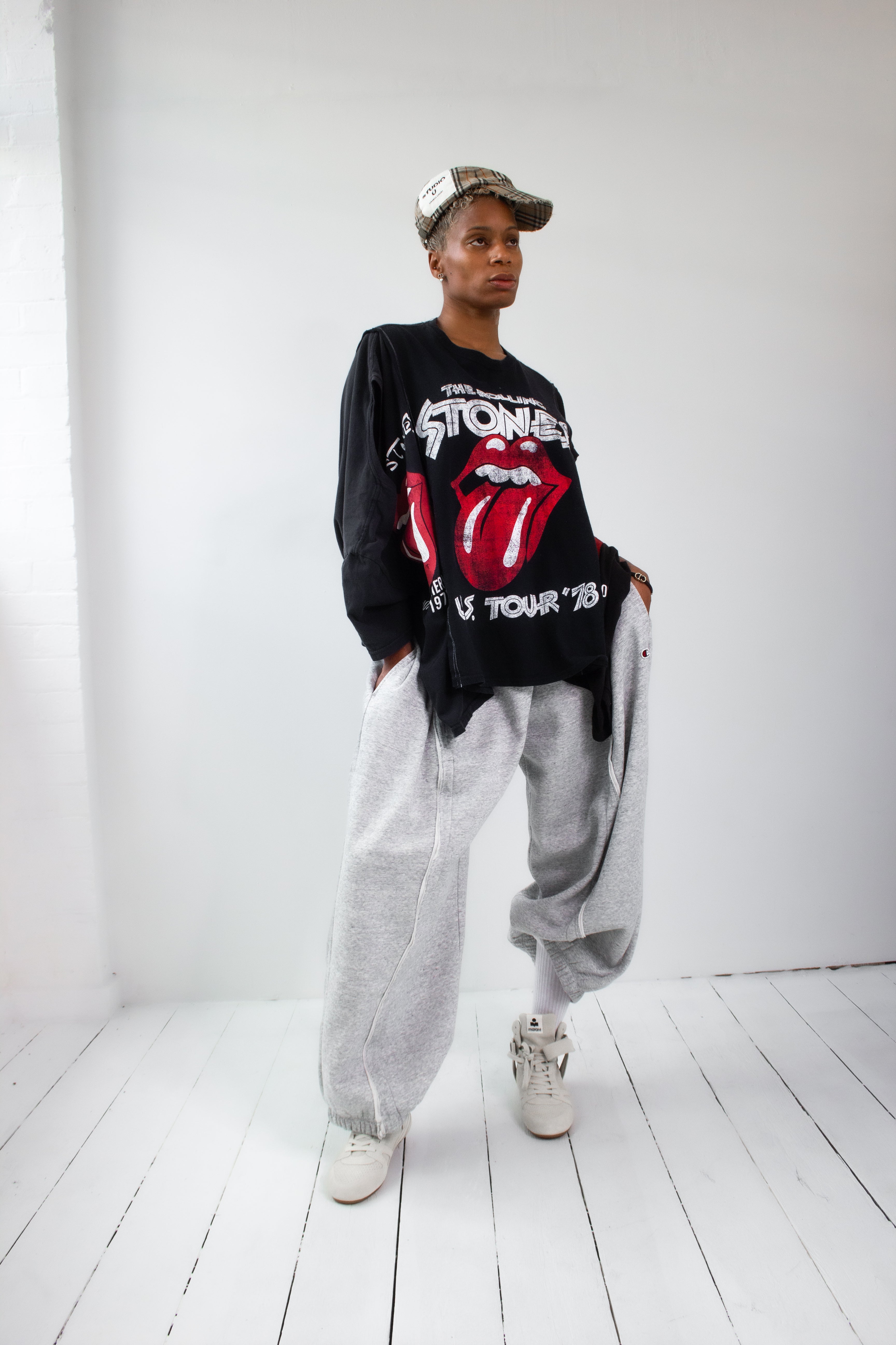 ARTISANAL DOUBLE SWEATPANTS