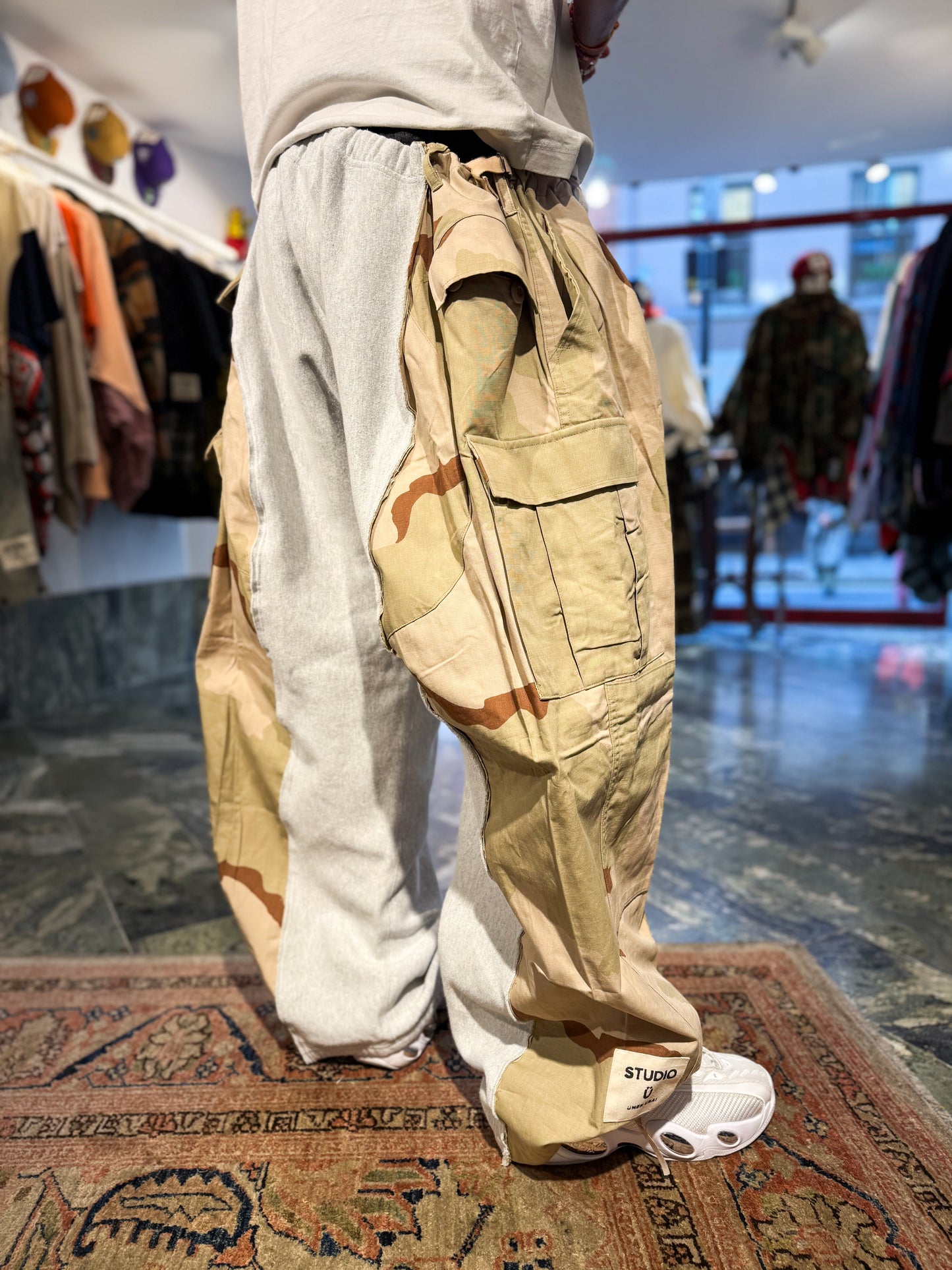 ARTISANAL MILITARY X SWEAT HYBRID TROUSERS