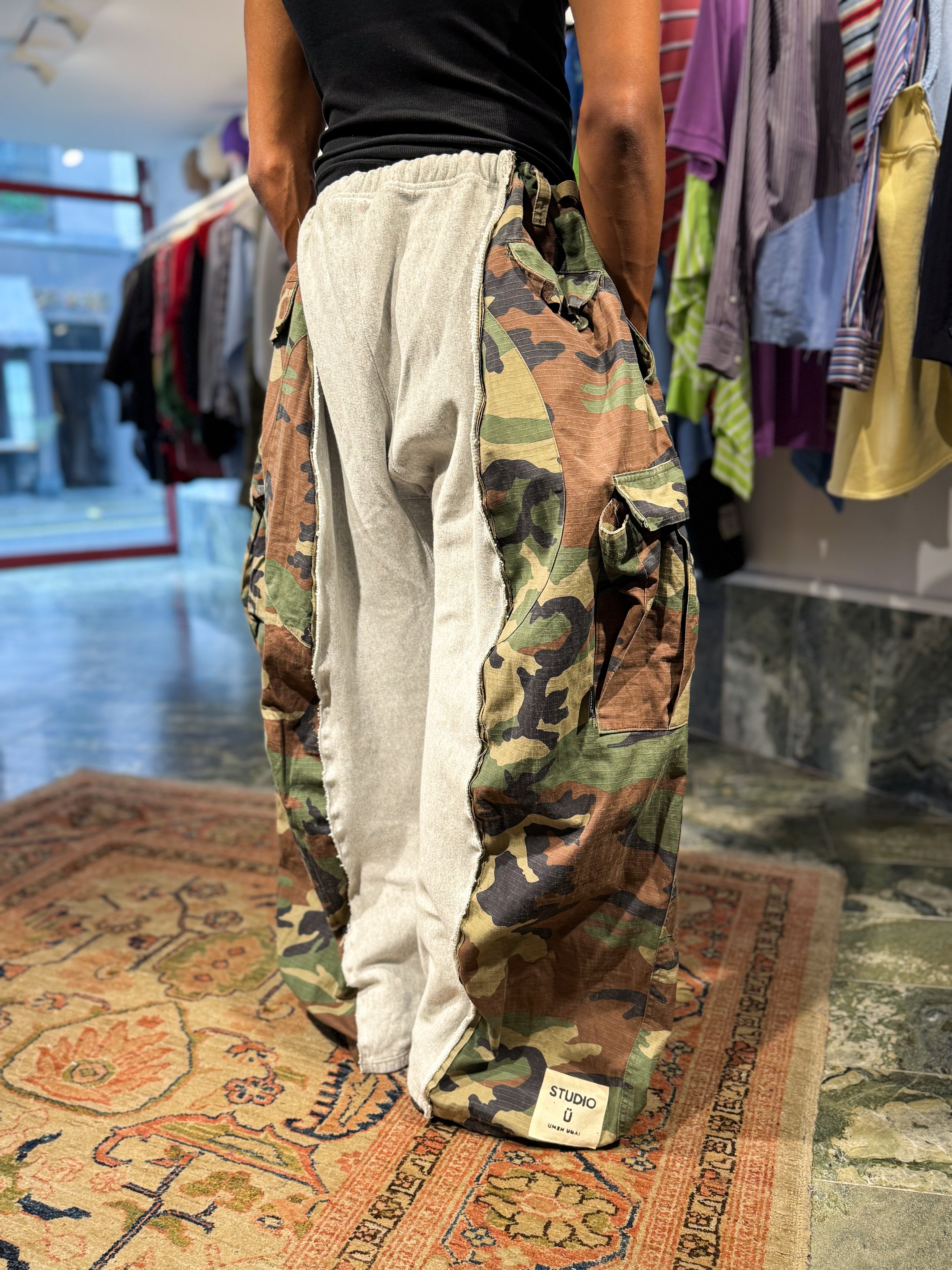 ARTISANAL MILITARY X SWEAT HYBRID TROUSERS