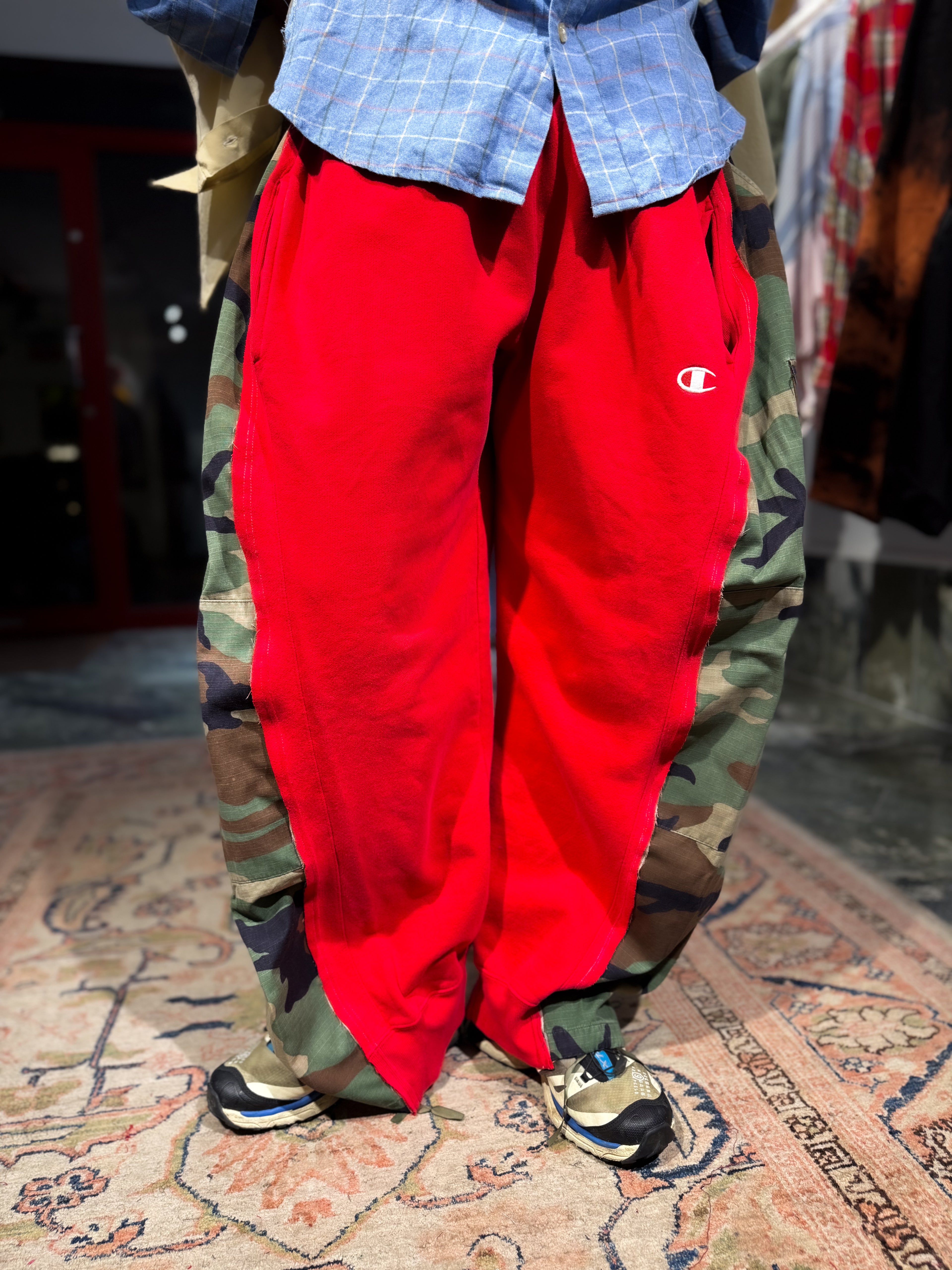 ARTISANAL MILITARY X SWEAT HYBRID TROUSERS