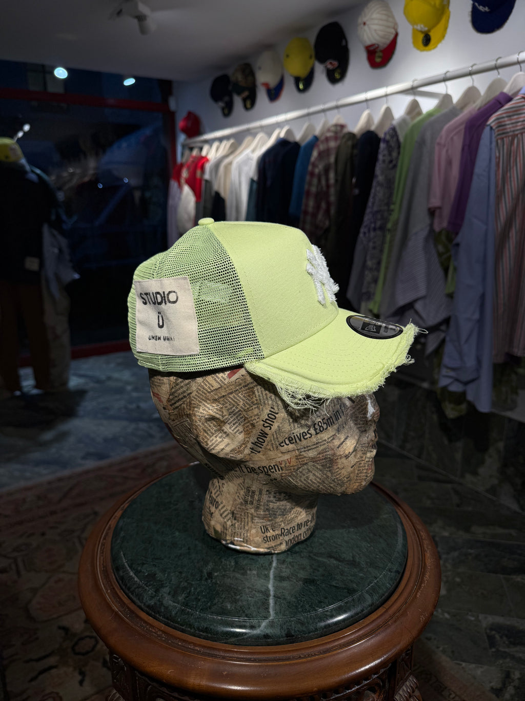 ARTISANAL CURVED BRIM CAP (Adjustable)