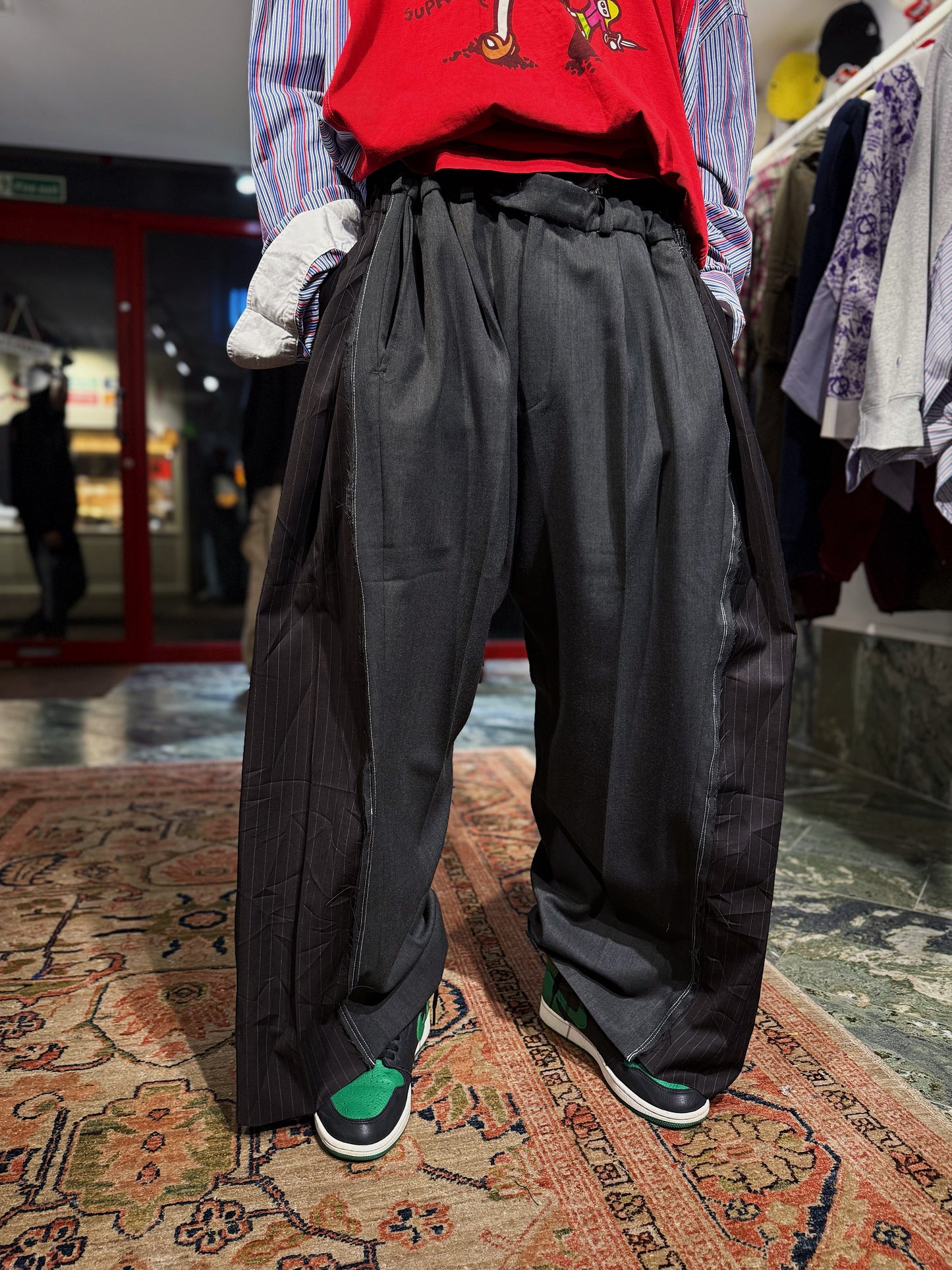 ARTISANAL DOUBLE TAILORED TROUSERS