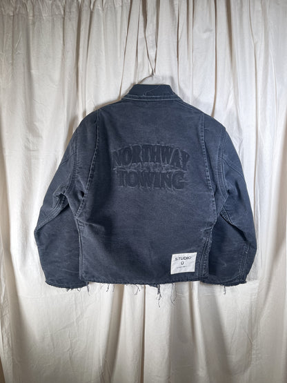 DECONSTRUCTED WORK JACKET