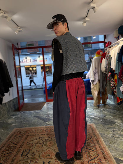 ARTISANAL DOUBLE SWEATPANT TROUSERS
