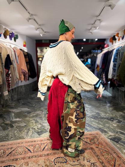 ARTISANAL MILITARY X SWEAT HYBRID TROUSERS