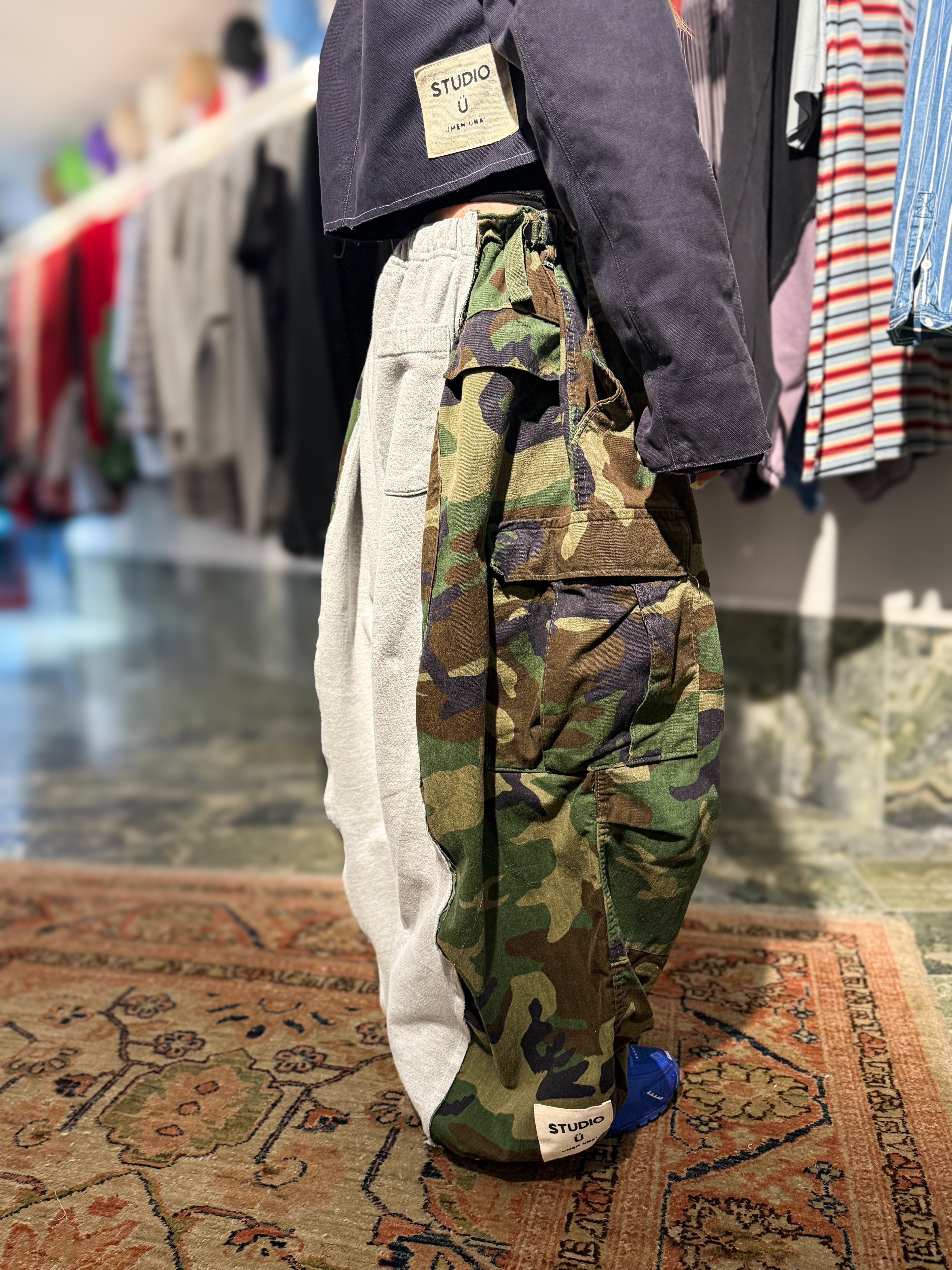 ARTISANAL MILITARY X SWEAT HYBRID TROUSERS