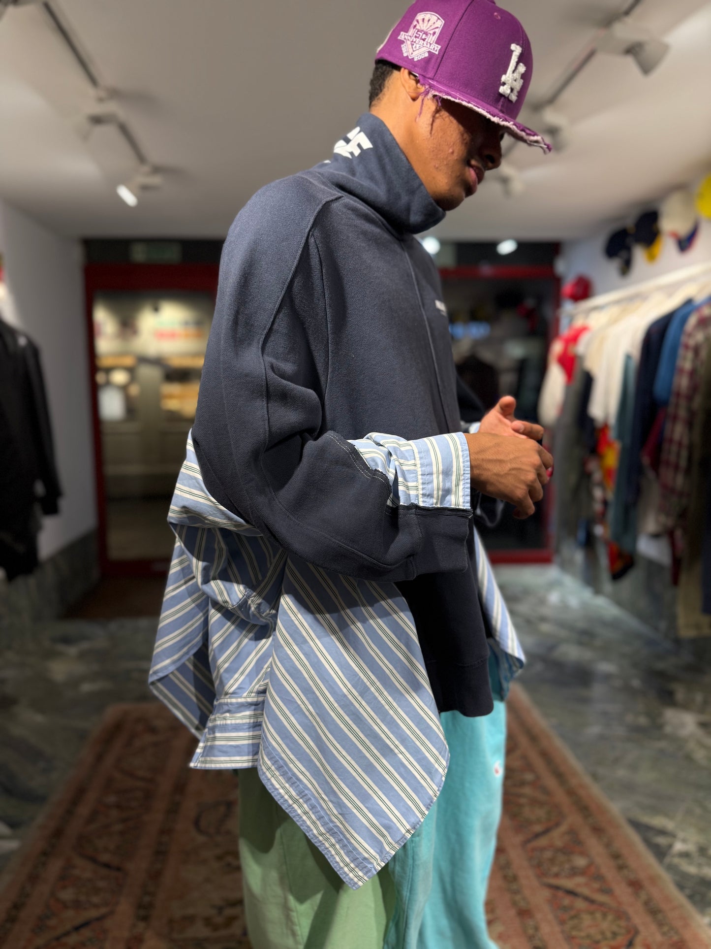 ARTISANAL TURTLENECK SWEATSHIRT