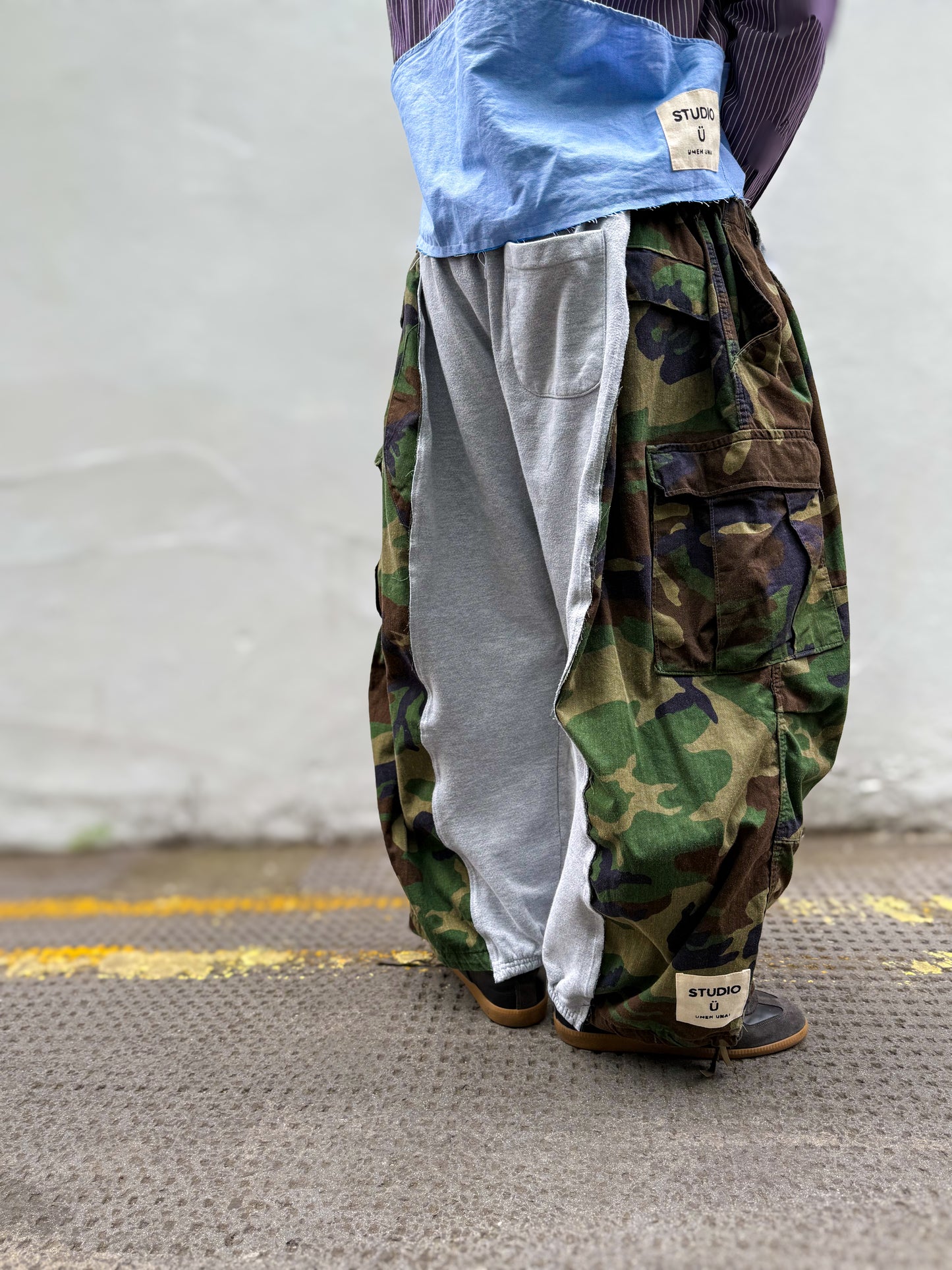 ARTISANAL MILITARY X SWEAT HYBRID TROUSERS
