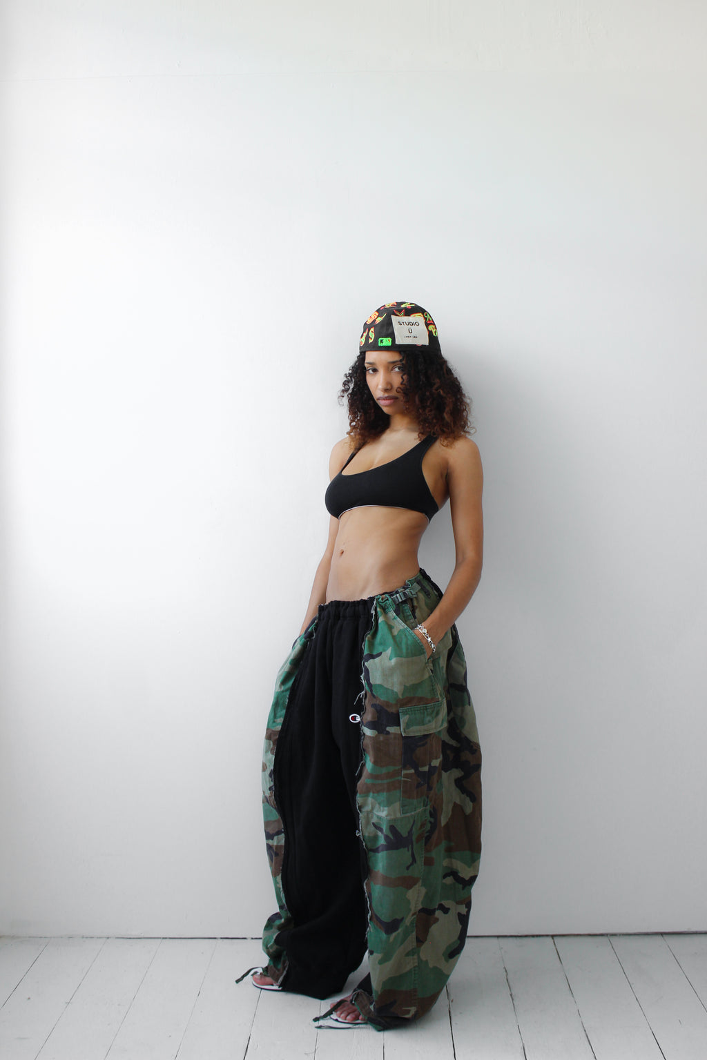 ARTISANAL MILITARY X SWEAT HYBRID TROUSERS