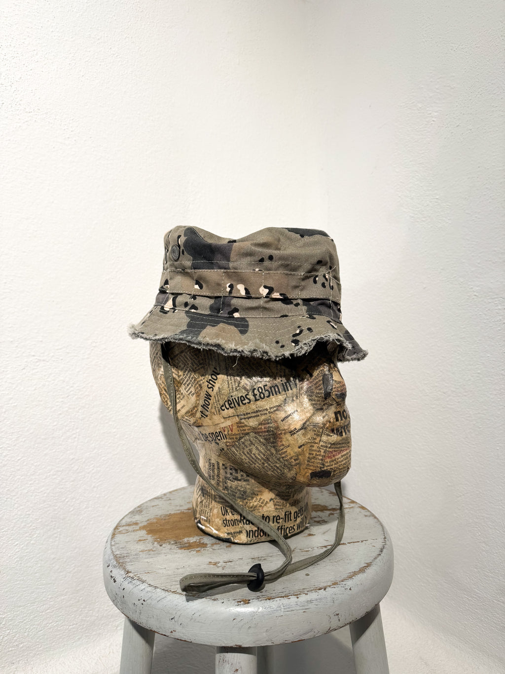 ARTISANAL CAMO BUCKET HAT