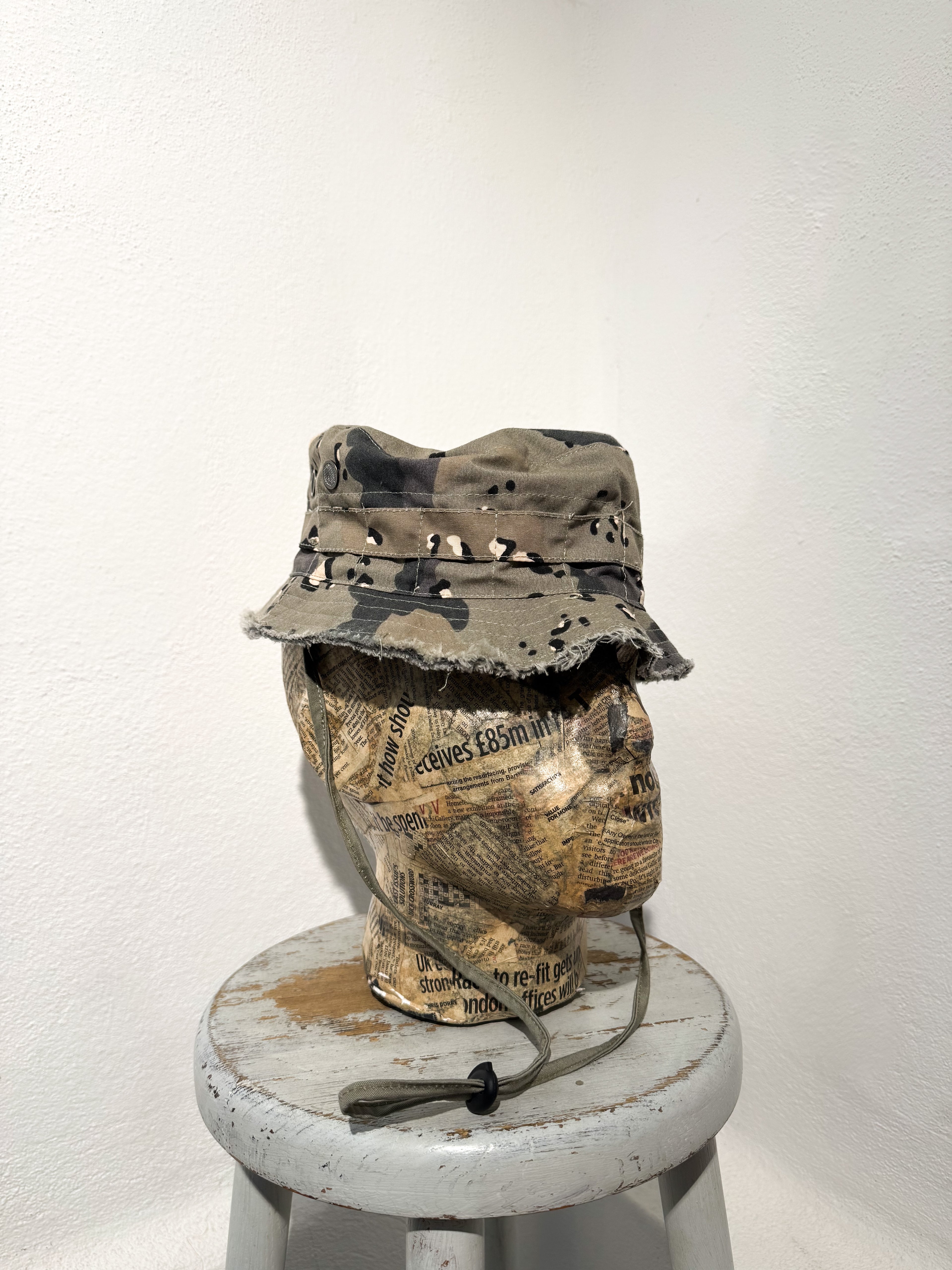 ARTISANAL CAMO BUCKET HAT