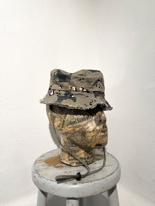ARTISANAL CAMO BUCKET HAT