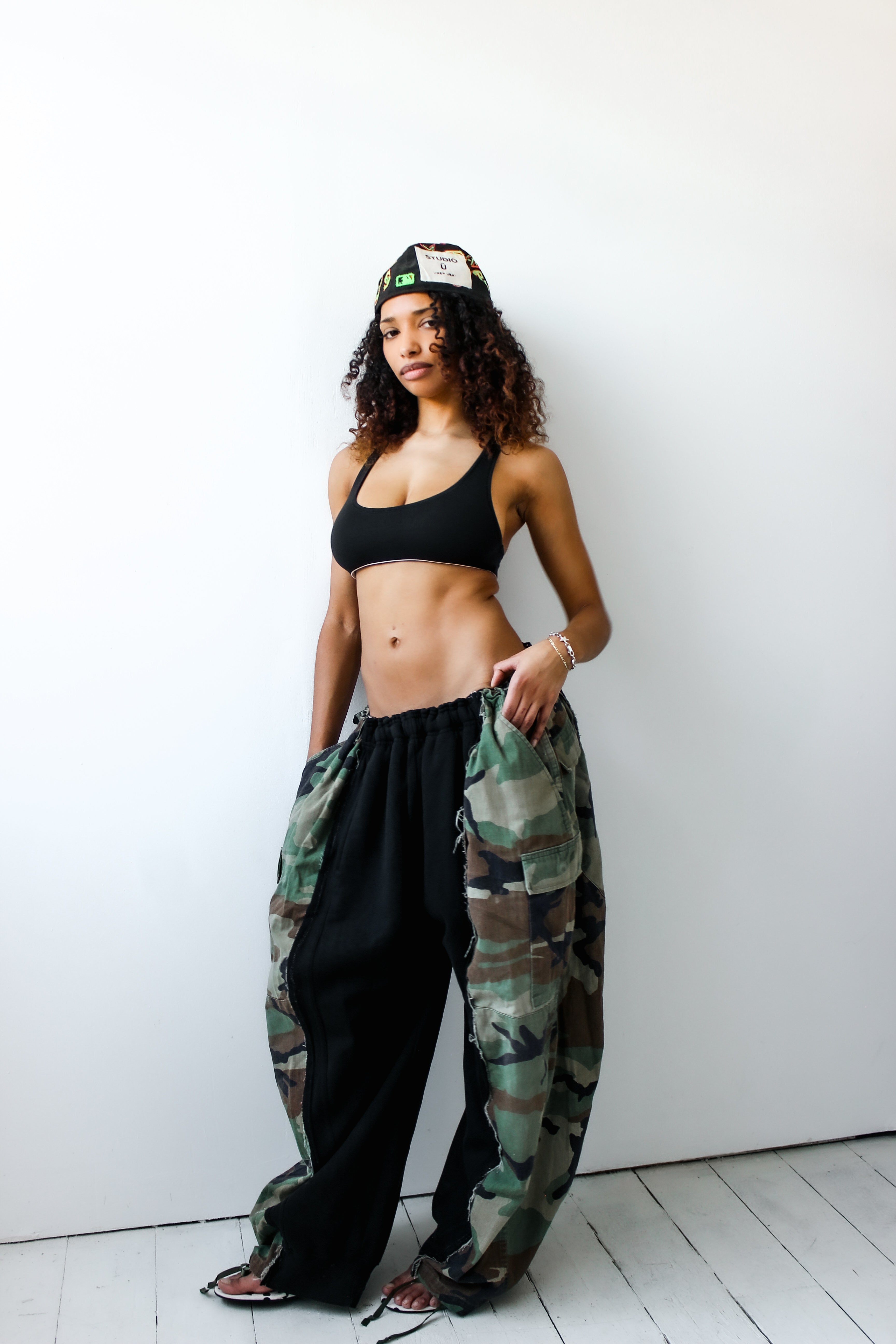 ARTISANAL MILITARY X SWEAT HYBRID TROUSERS