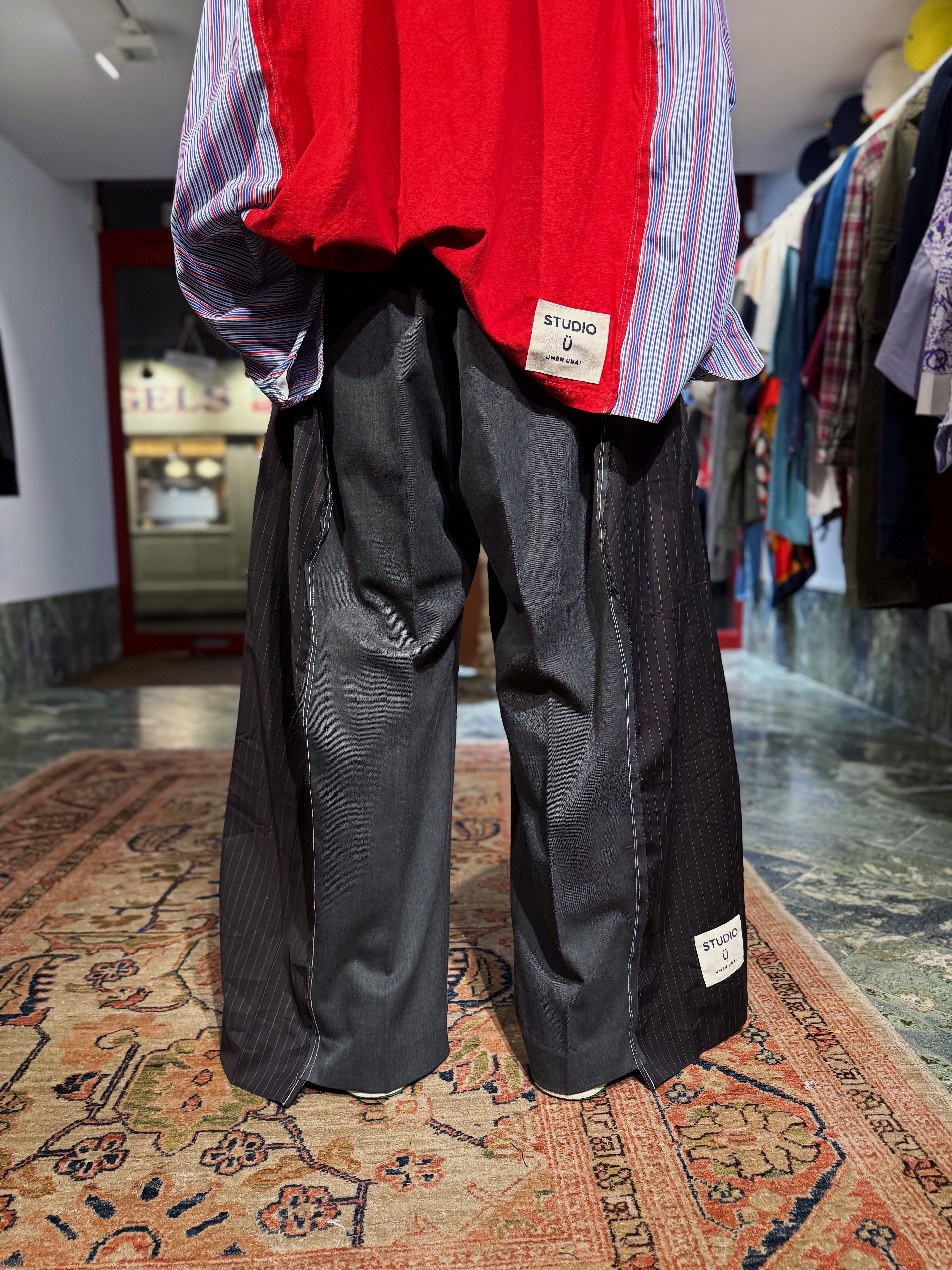 ARTISANAL DOUBLE TAILORED TROUSERS