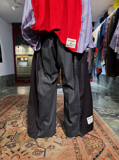 ARTISANAL DOUBLE TAILORED TROUSERS