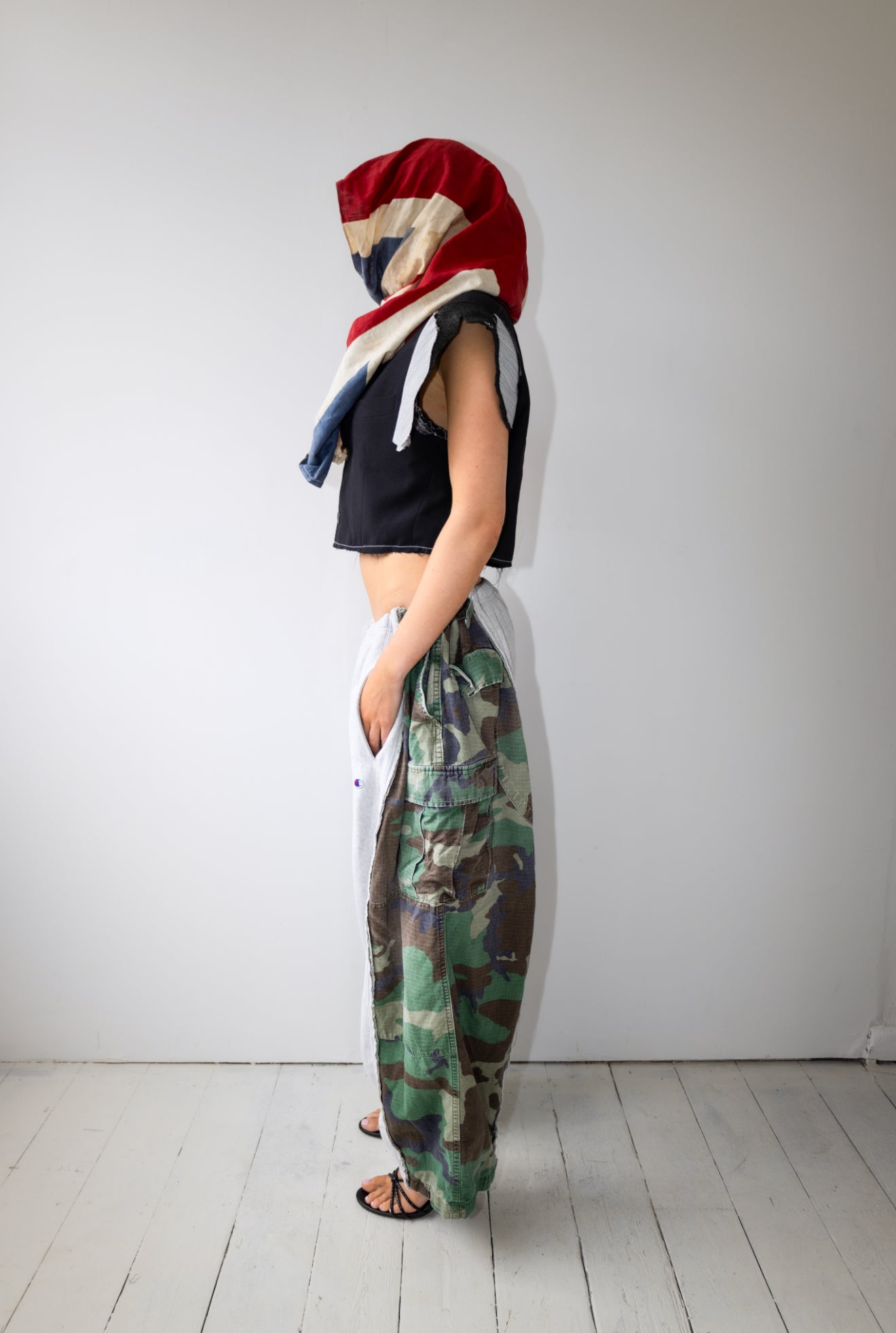 ARTISANAL MILITARY X SWEAT HYBRID TROUSERS