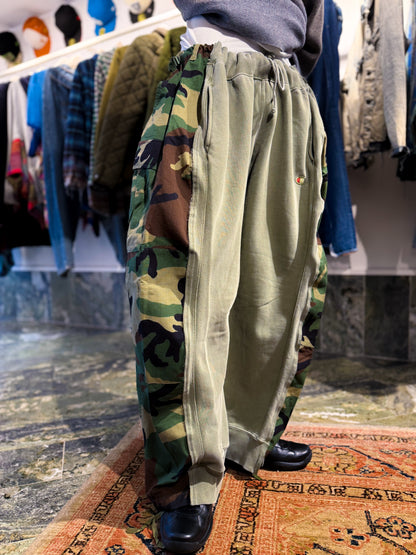 ARTISANAL MILITARY X SWEAT HYBRID TROUSERS