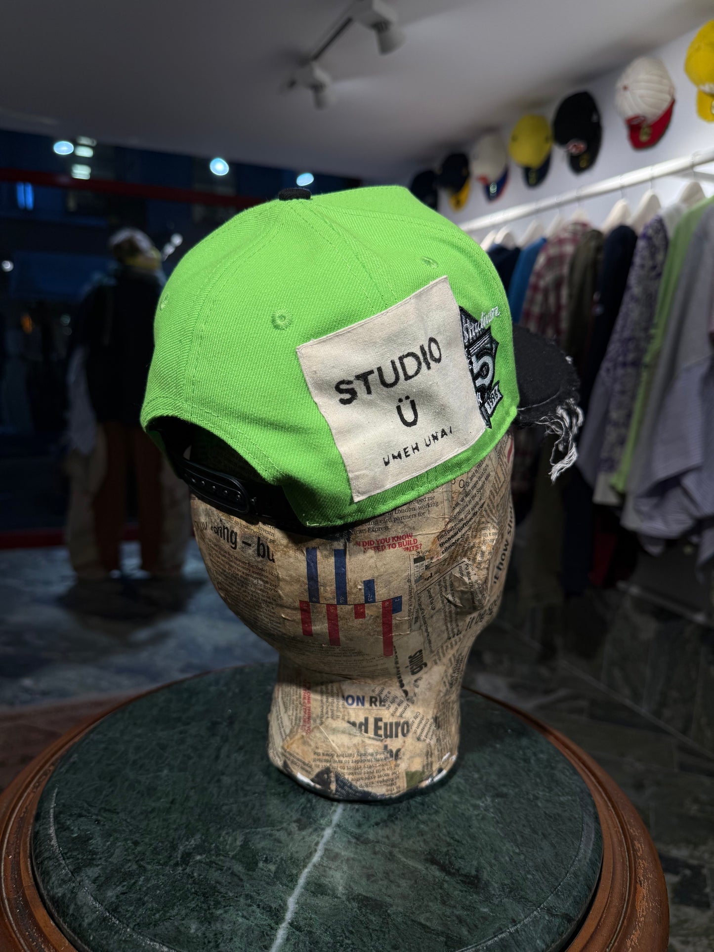 ARTISANAL CURVED BRIM CAP (Adjustable)