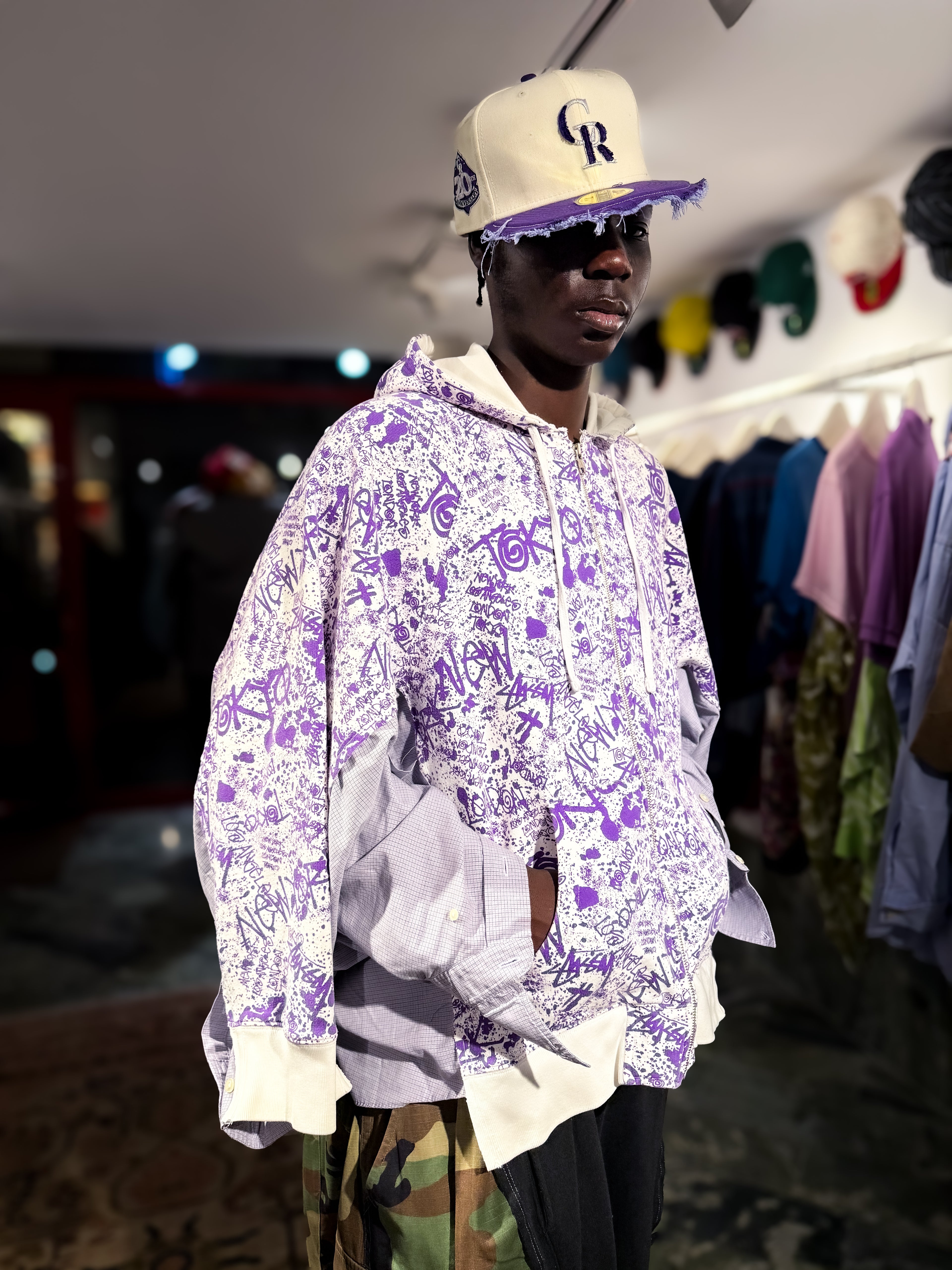 ARTISANAL ZIP HOODIE