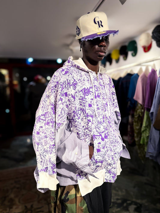 ARTISANAL ZIP HOODIE