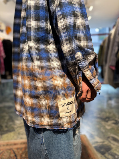 DENIM COLLARED SHIRT JACKET