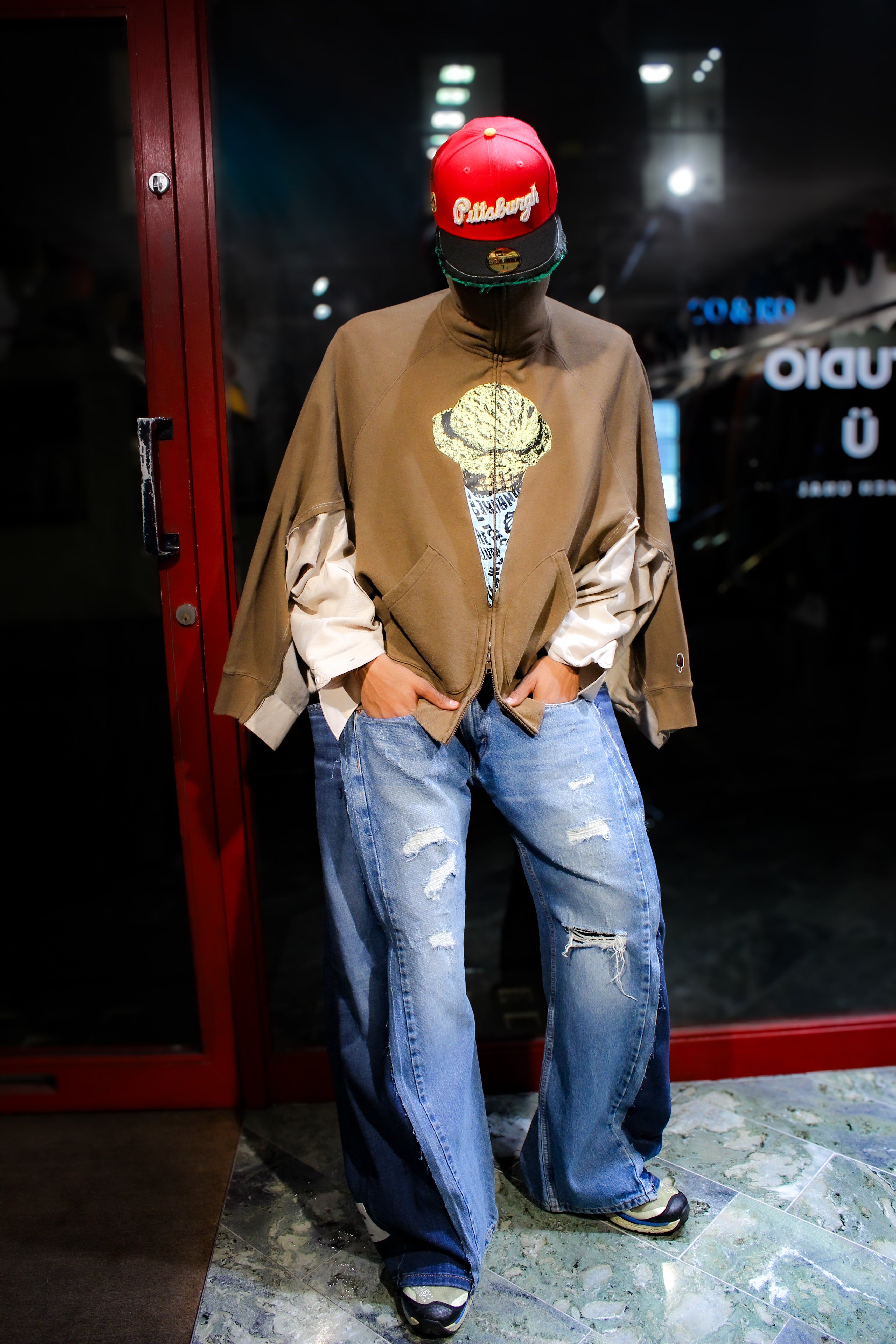 ARTISANAL ZIP HOODIE