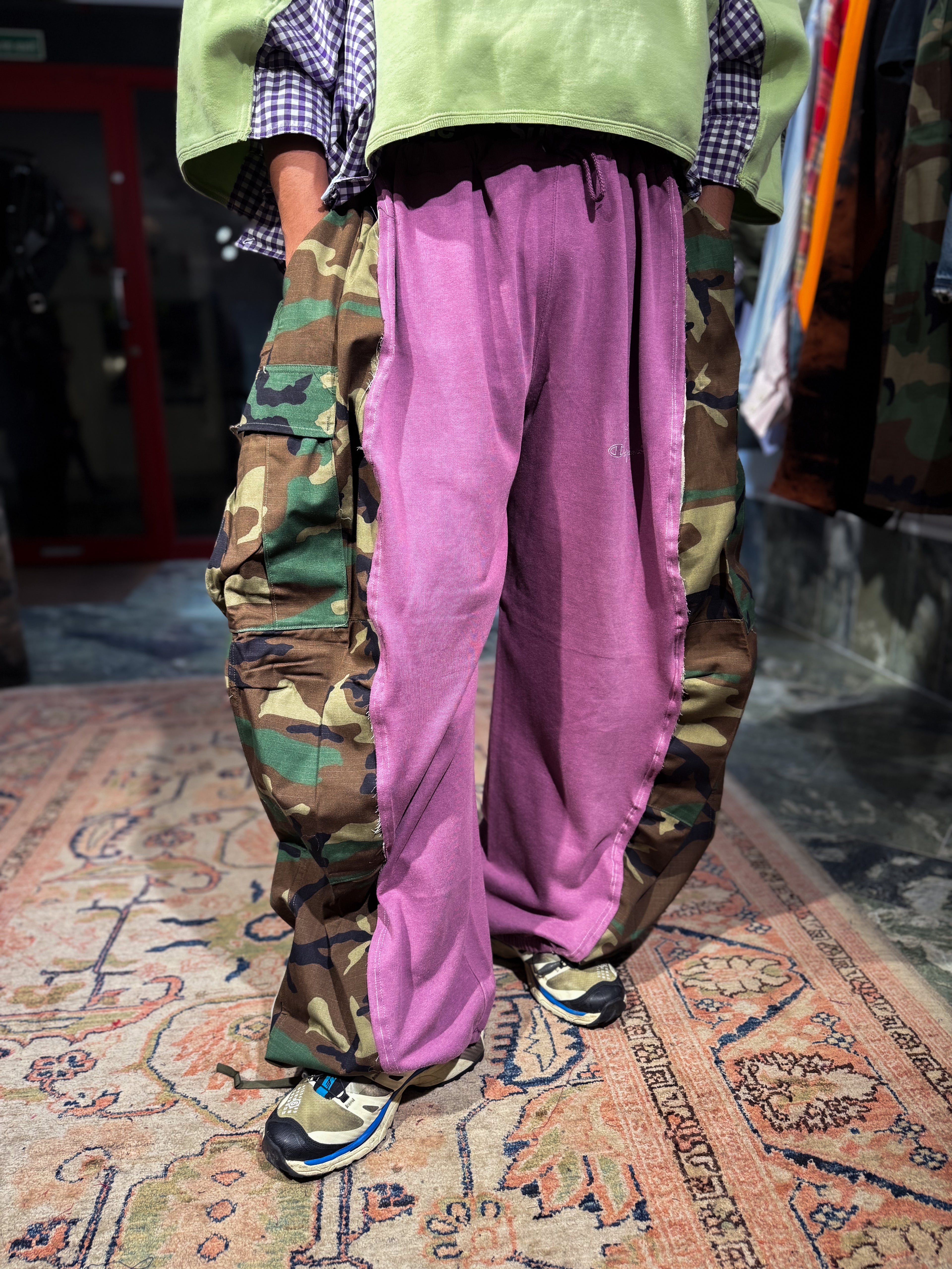 ARTISANAL MILITARY X SWEAT HYBRID TROUSERS