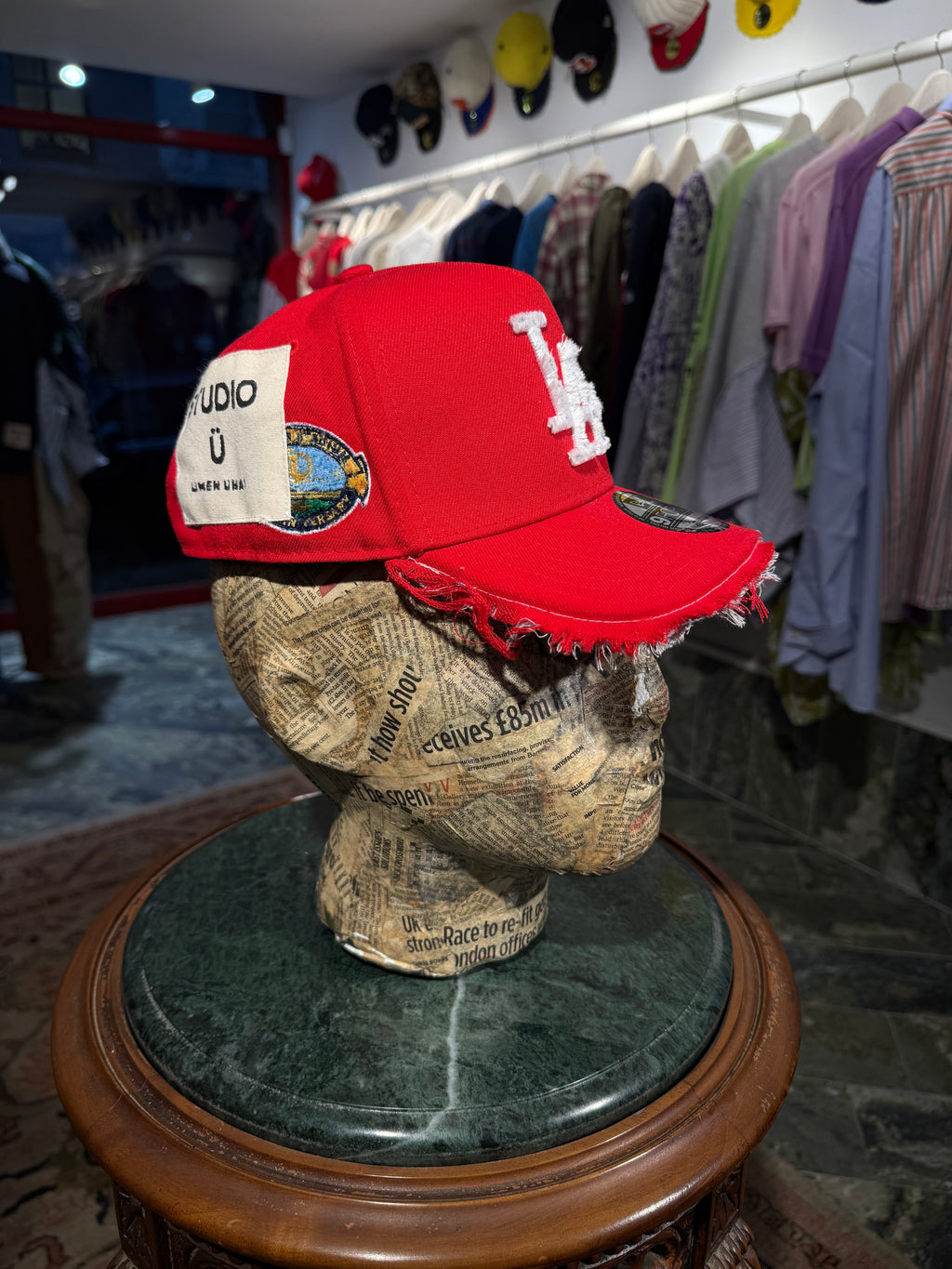 ARTISANAL CURVED BRIM CAP (Adjustable)