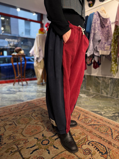 ARTISANAL DOUBLE SWEATPANT TROUSERS