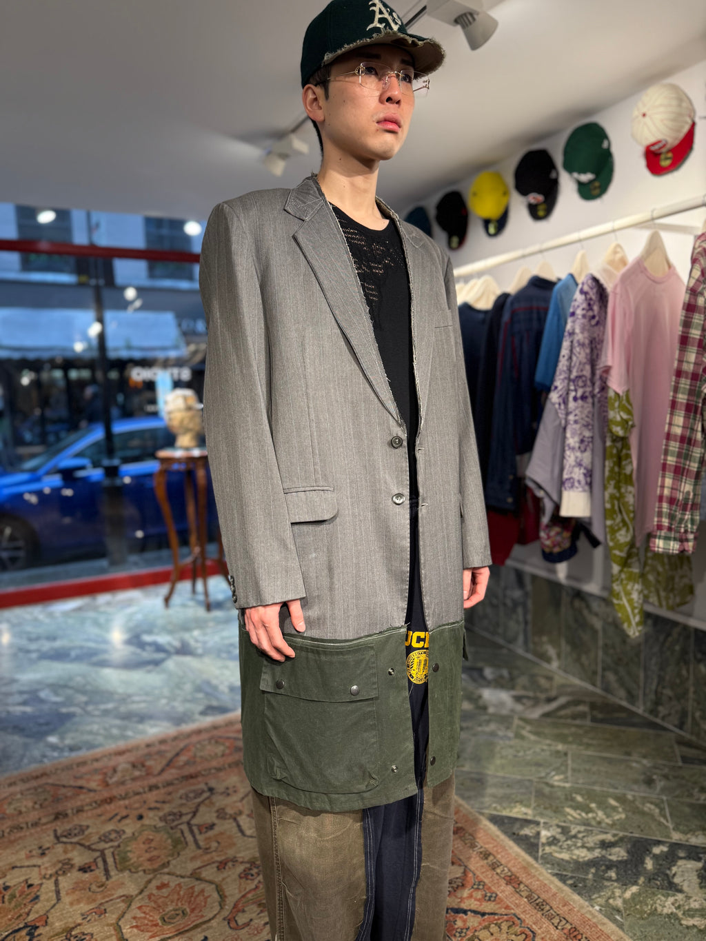 EXTENDED BLAZER LONG JACKET