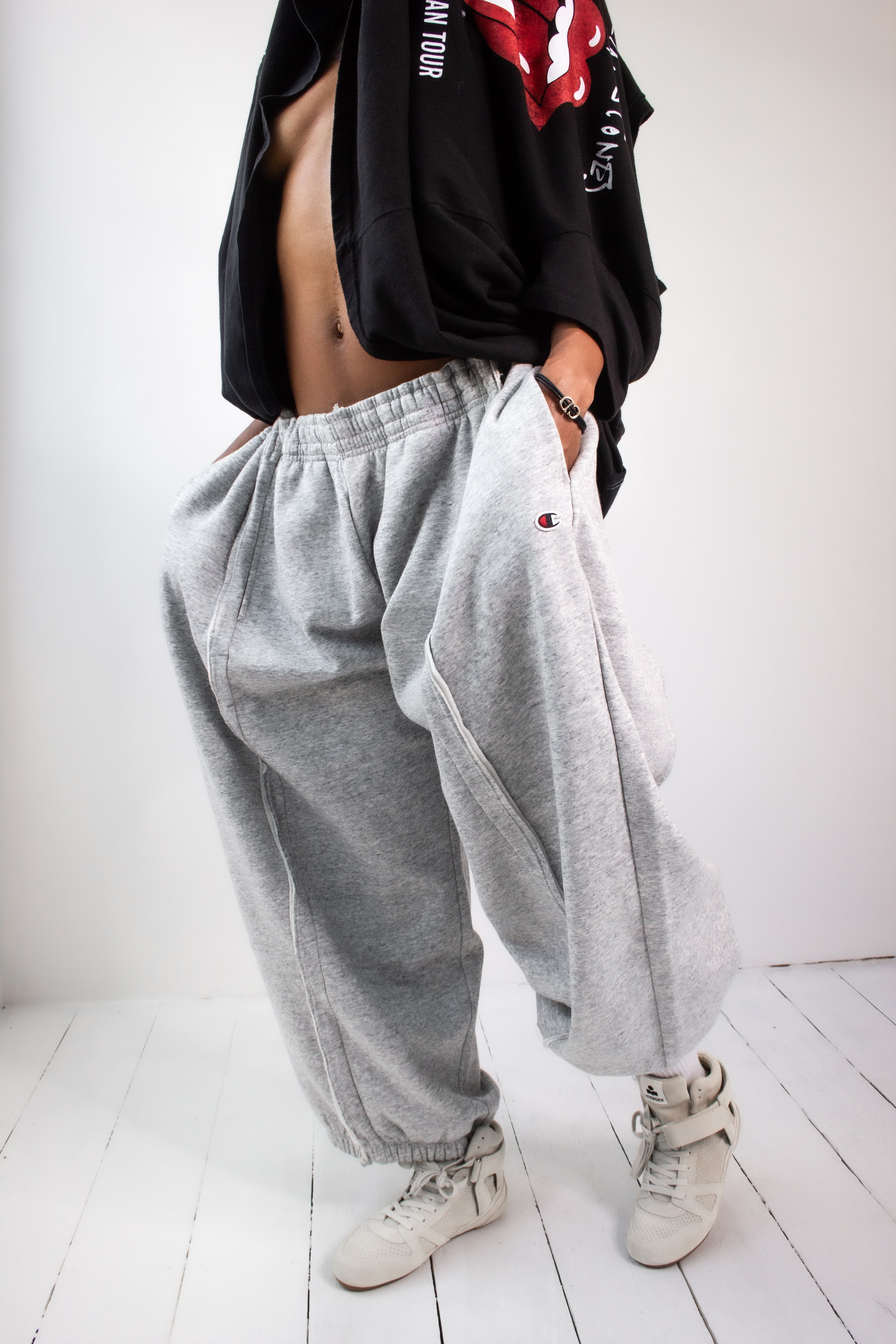 ARTISANAL DOUBLE SWEATPANTS