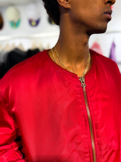 DECONSTRUCTED BOMBER JACKET
