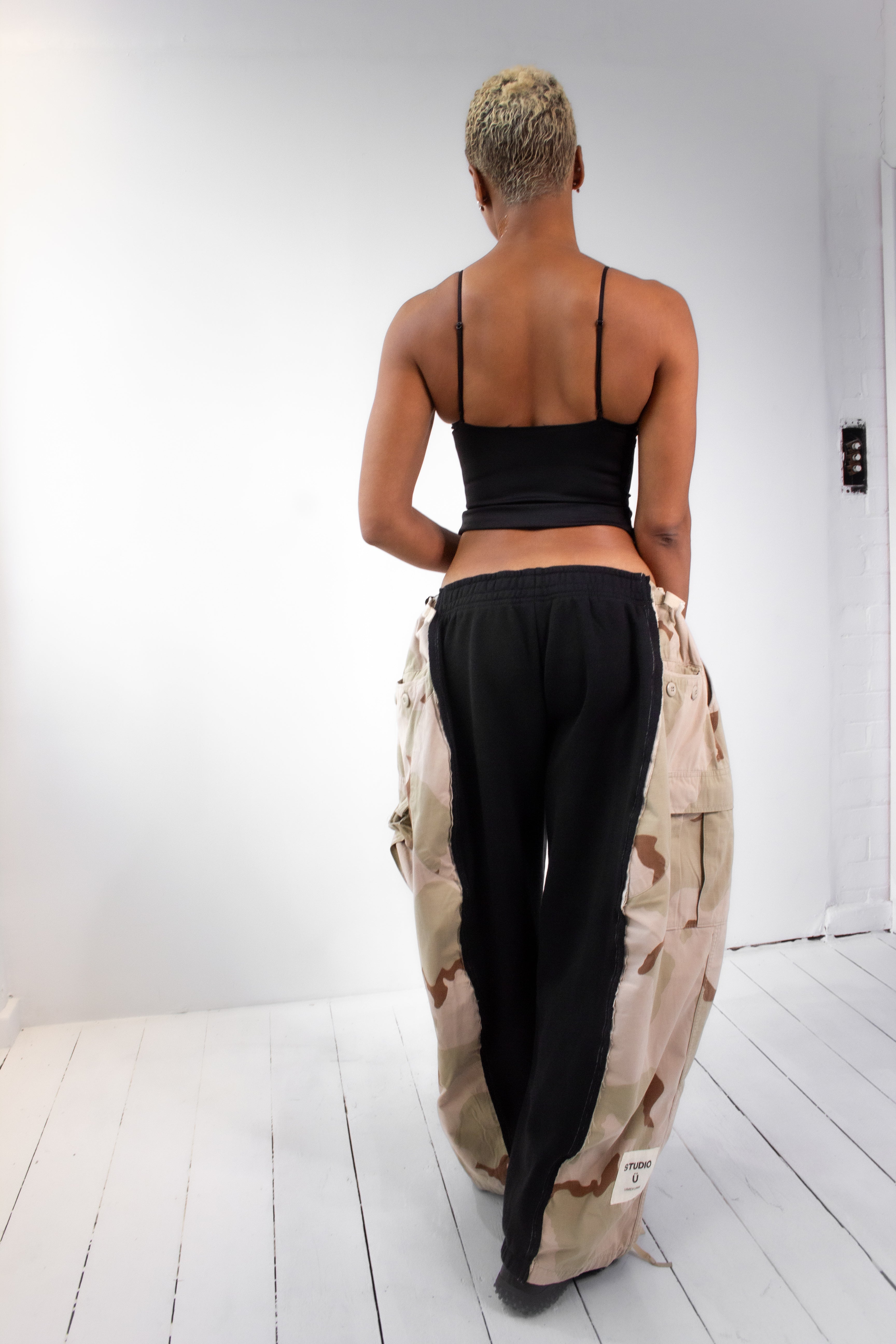 ARTISANAL MILITARY X SWEAT HYBRID TROUSERS