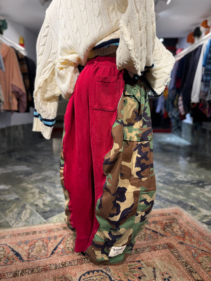 ARTISANAL MILITARY X SWEAT HYBRID TROUSERS
